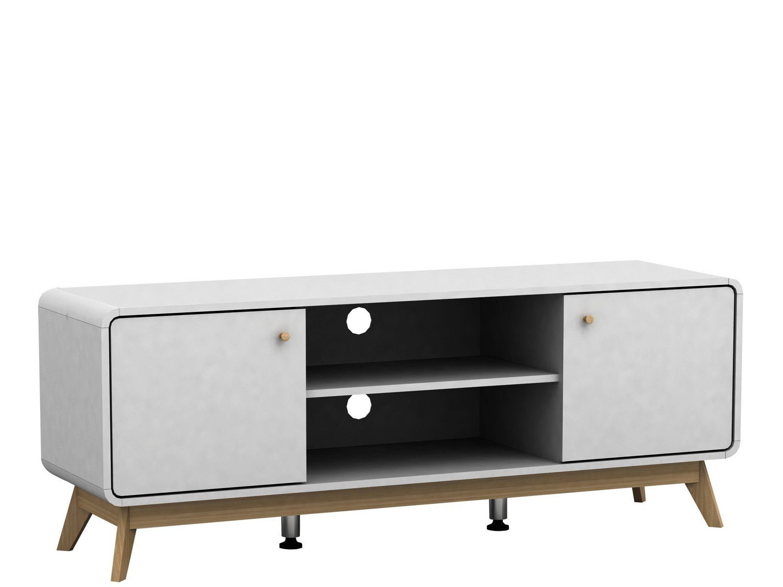 loft24 Lowboard Caitlin, TV-Schrank, Fernsehschrank, 2 günstig online kaufen