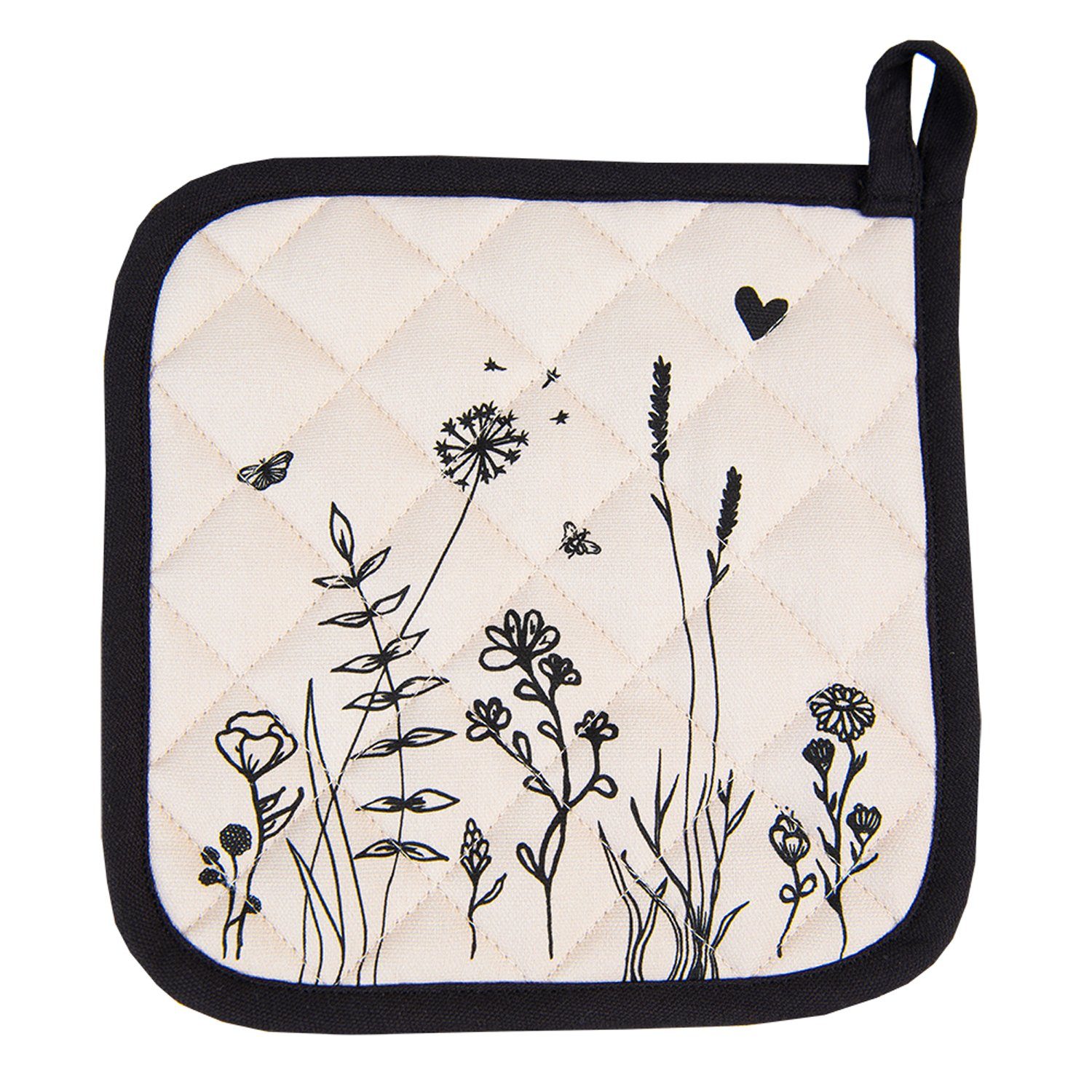 Clayre & Eef Topflappen Flora and günstig online kaufen
