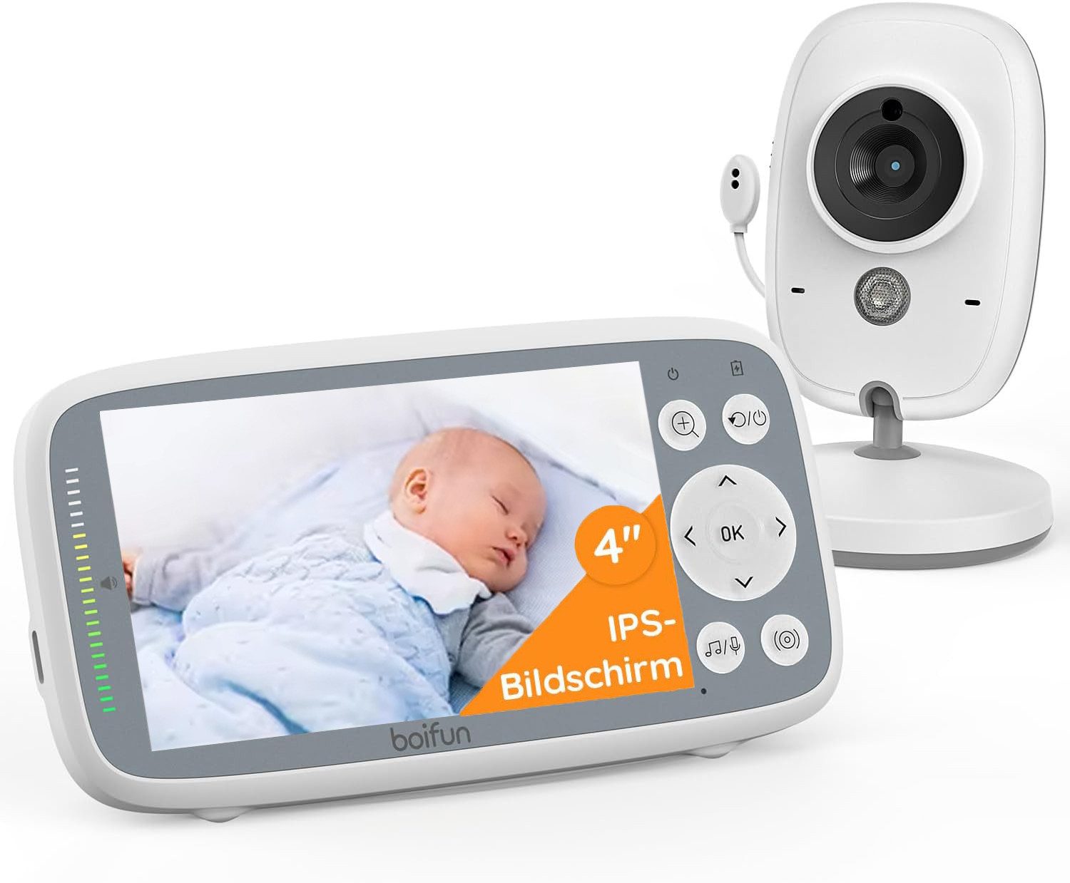Babyphone Baby Monitor mit Kamera,Video-babyphone,Baby überwachungskamera