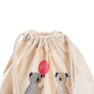 Mr. & Mrs. Panda Sporttasche Koala Luftballon - Transparent - Geschenk, Geburtstag, Beutel, Stoffb (1-tlg), Design trifft Funktion