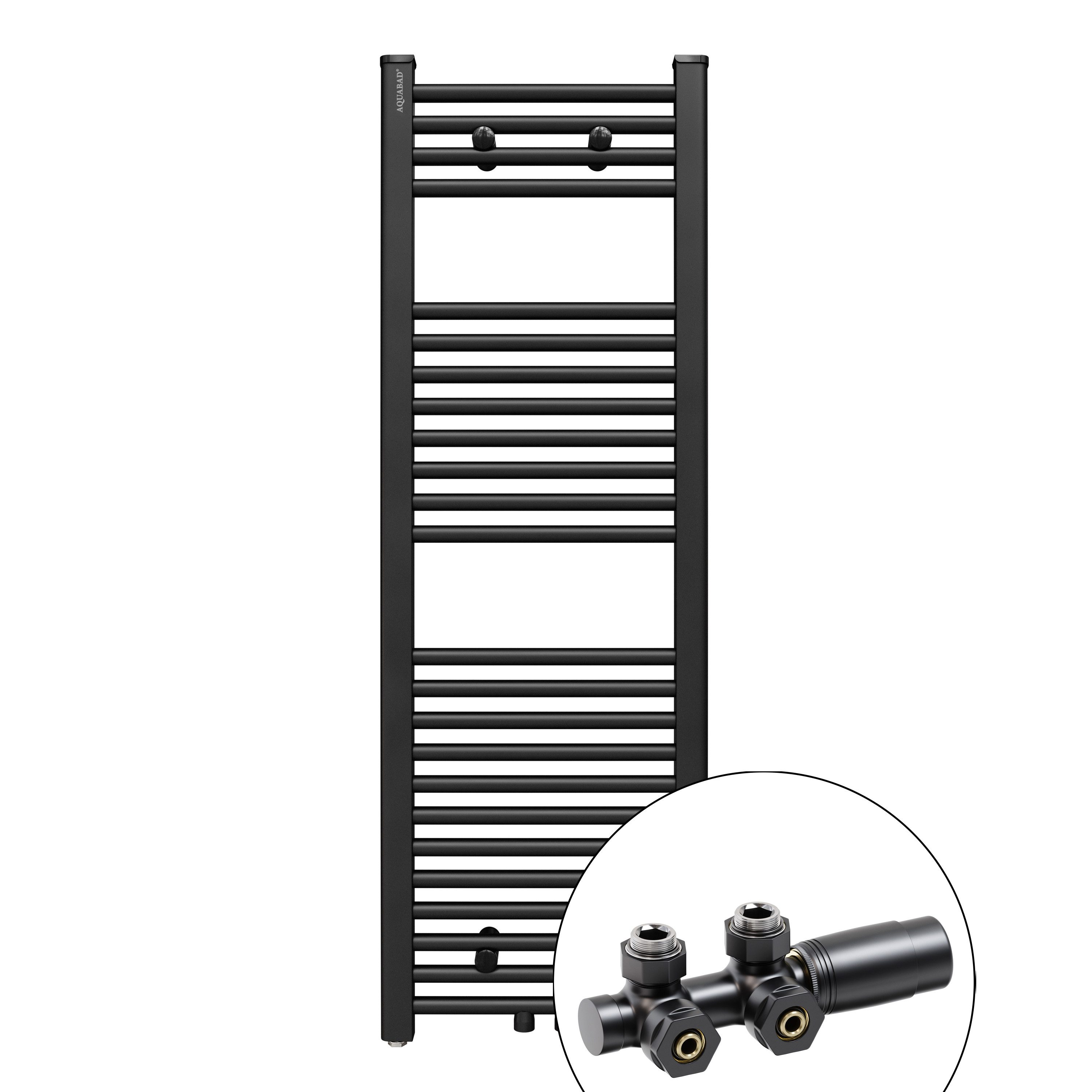 Aquabad® Badheizkörper VIRGO Handtuch Heizkörper Mittelanschluss günstig online kaufen