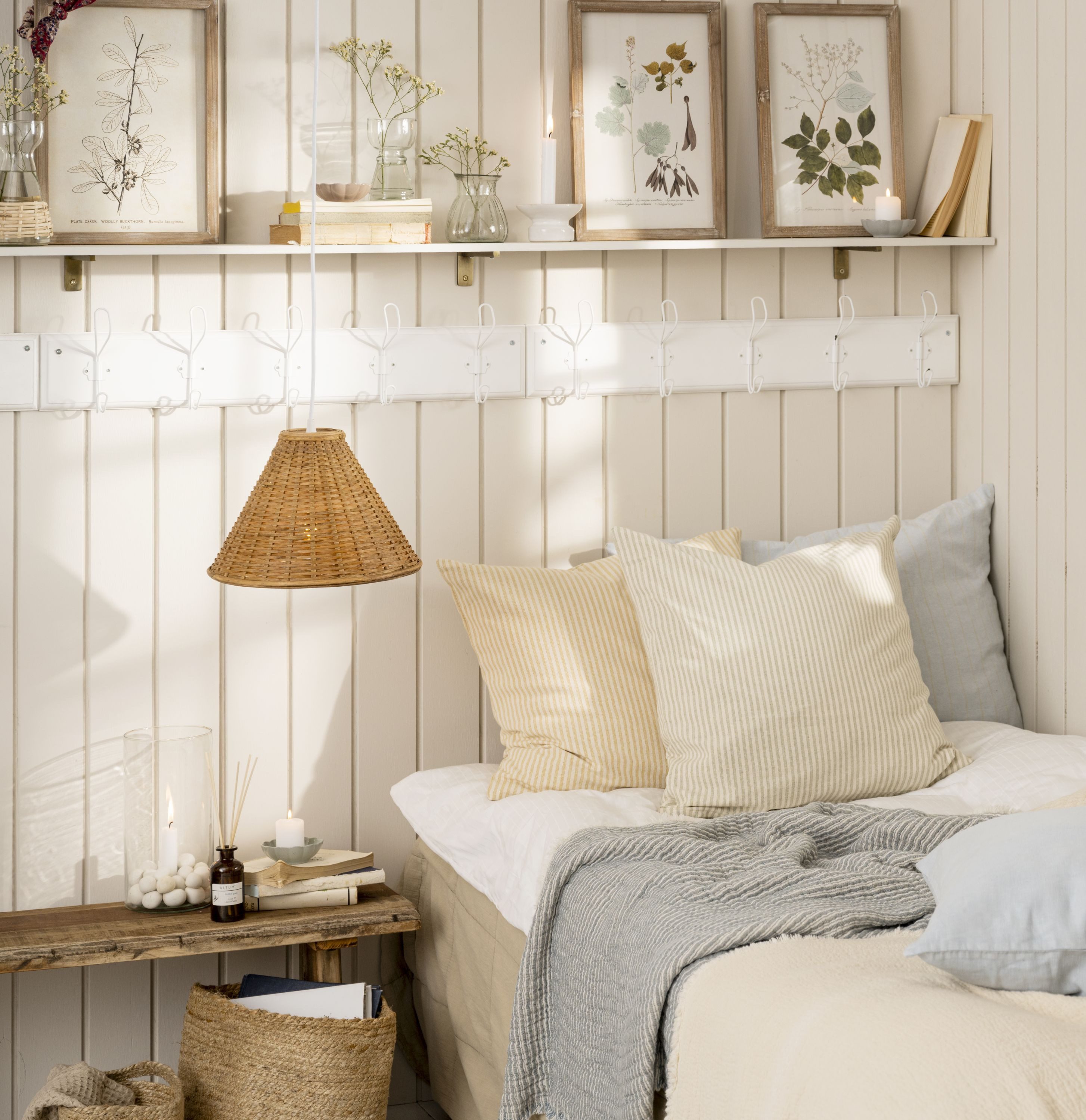Ib Laursen Hängeleuchte Ib Laursen - Hängelampe Pendelleuchte Deckenlampe Lampe D 30cm Bambus