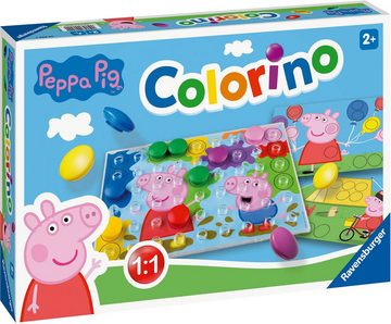 Ravensburger Spiel, Steckspiel Peppa Pig Colorino, Made in Europe; FSC® - schützt Wald - weltweit