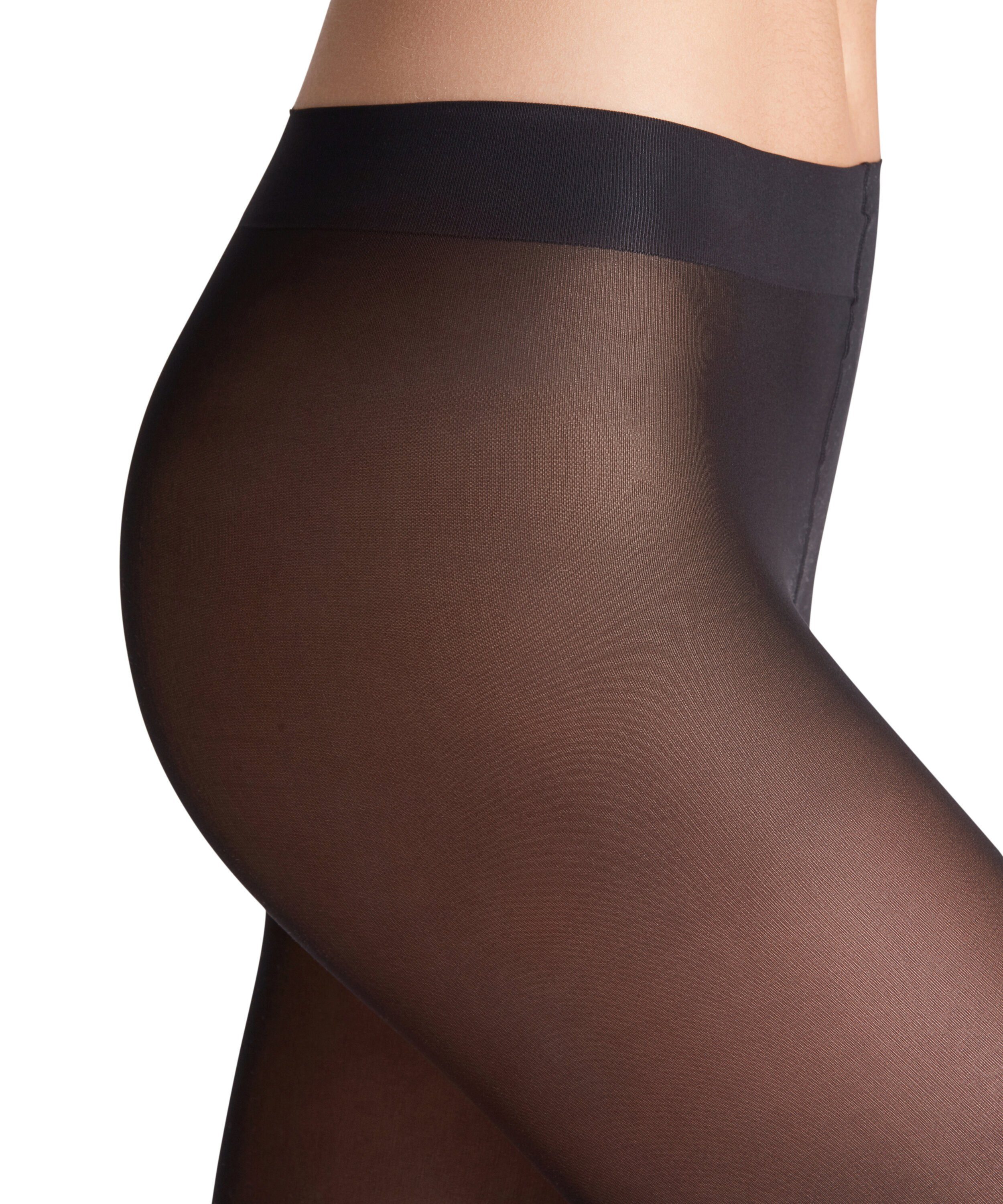 Deluxe St) & (1 30 Matt FALKE DEN transparent (3009) Feinstrumpfleggings black matt