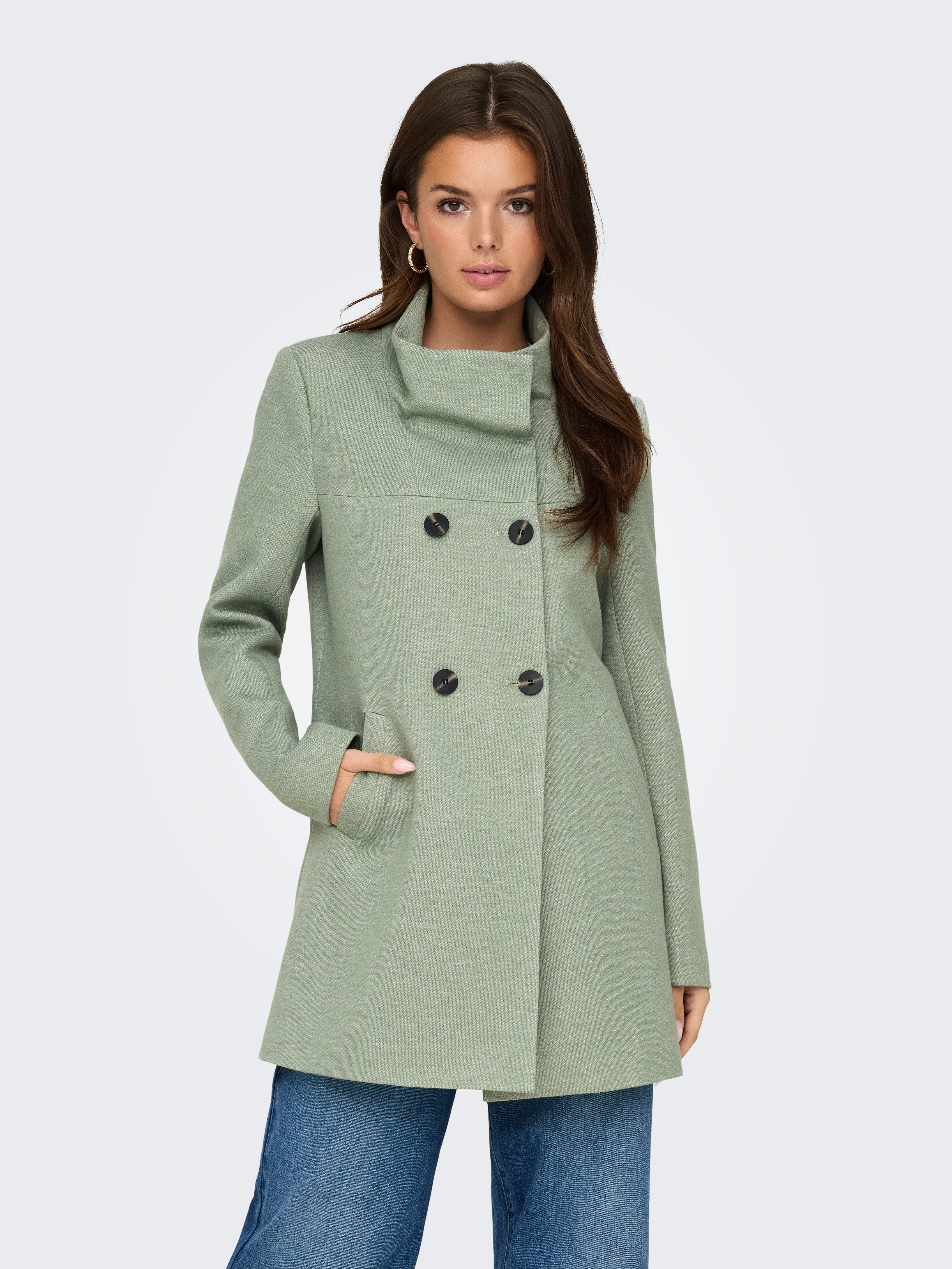 ONLY Kurzmantel ONLSEDONA LIFE SOPHIA DB COAT CC OTW günstig online kaufen