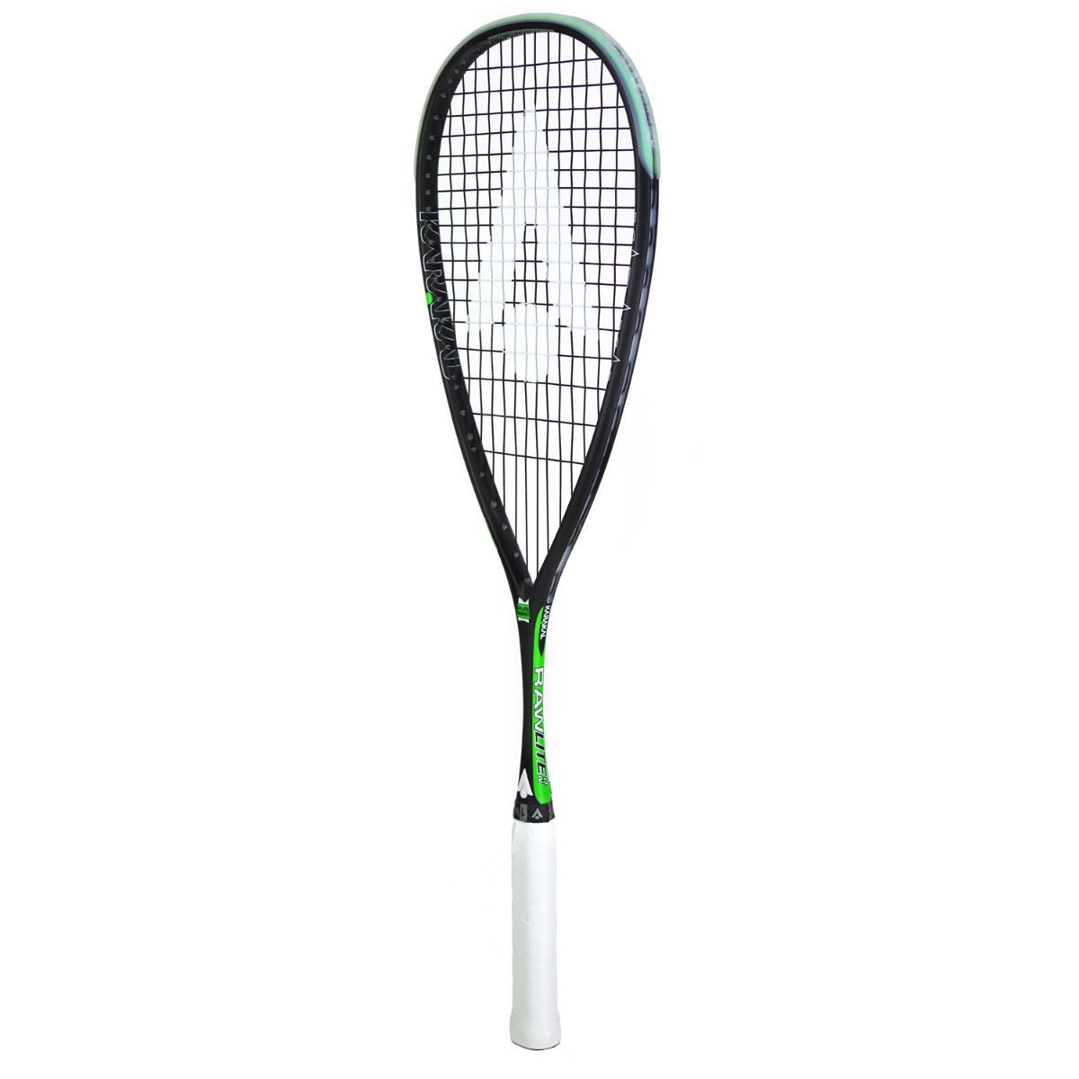 Karakal Squashschläger Raw Pro Lite 2.1 110g/ausgewogen 2025 schwarz/grün - besaitet
