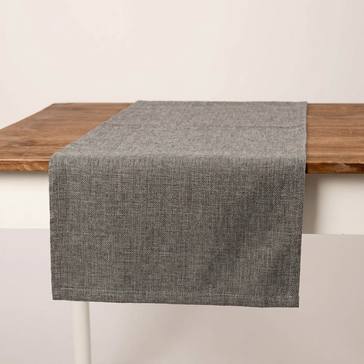 SCHÖNER LEBEN. Tischläufer Outdoor Tischläufer braun türkis meliert 40x160 wetterfest, handmade