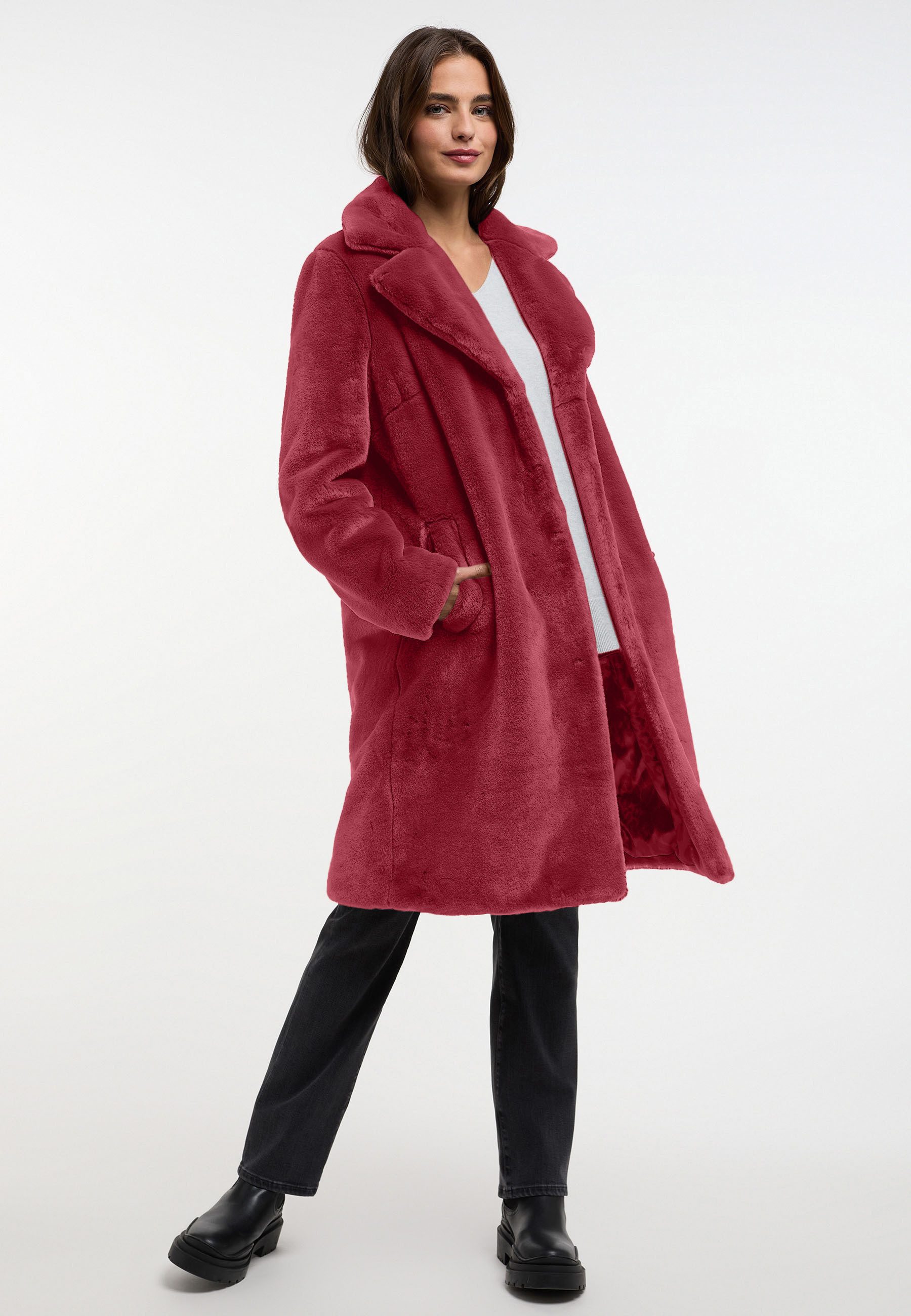 Frieda & Freddies Wintermantel Frieda & Freddies Faux Fur Mantel – Bild 3 von 5