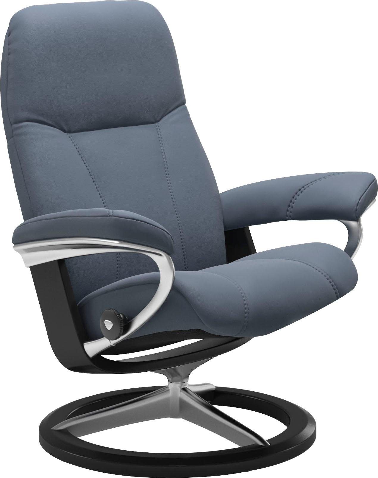 Stressless® Relaxsessel Consul, mit Signature Base, Größe S, Gestell Schwarz | Funktionssessel