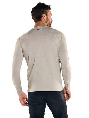 emilio adani Rundhalspullover Pullover uni