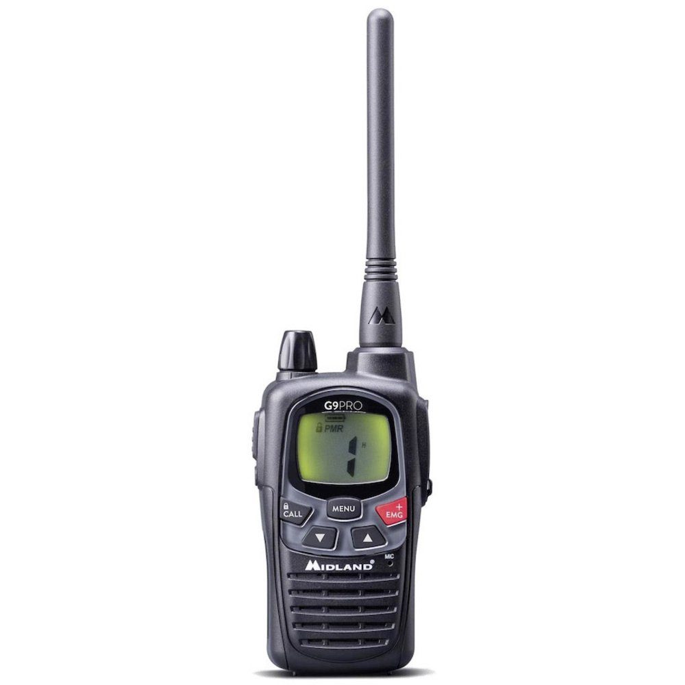 Midland Walkie Talkie Midland G9 Pro C1385 PMR/LPD-Handfunkgerät