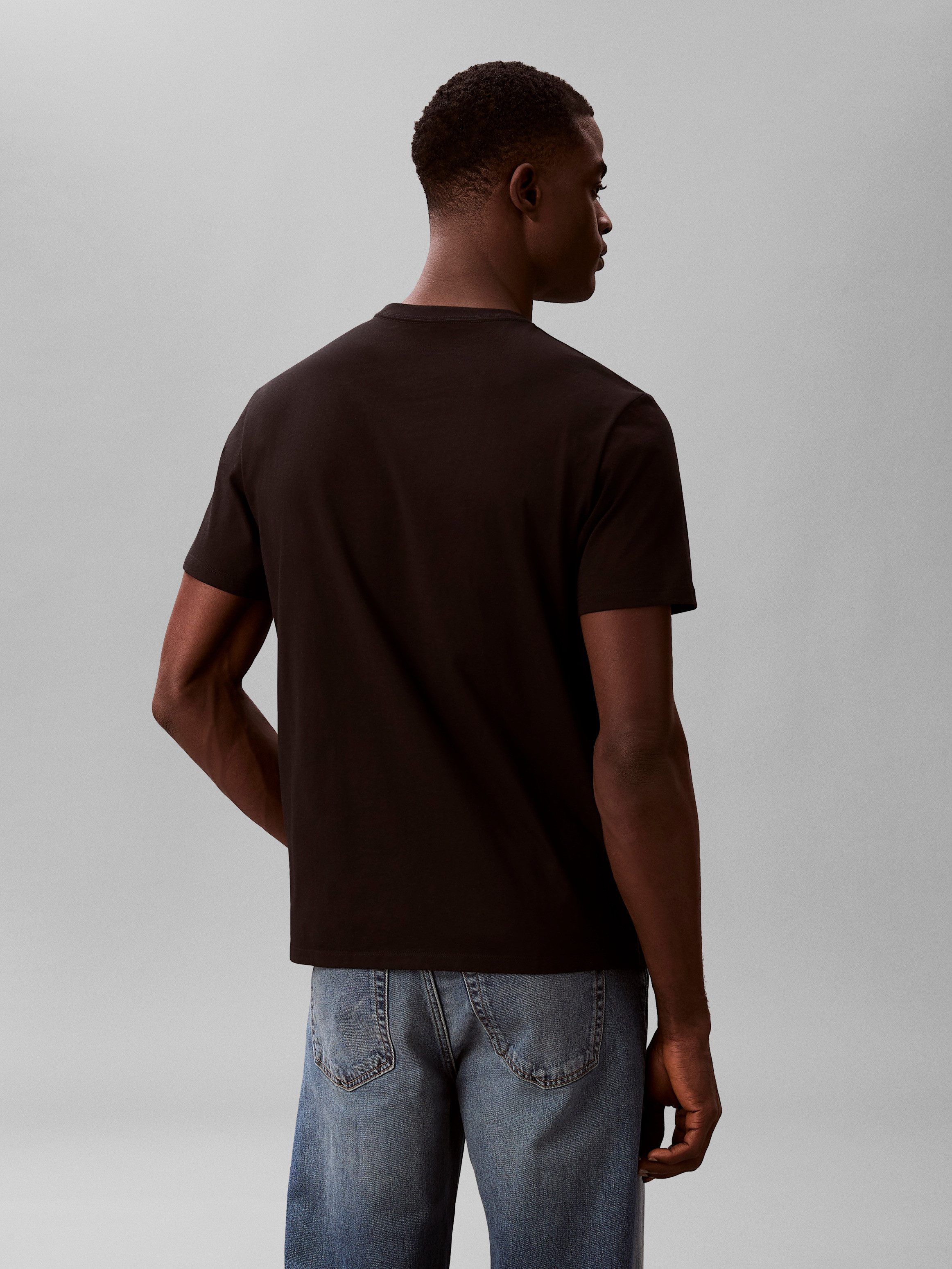 Calvin Klein Jeans T-Shirt Rundhalsausschnitt, Regular Fit, Logoschriftzug günstig online kaufen