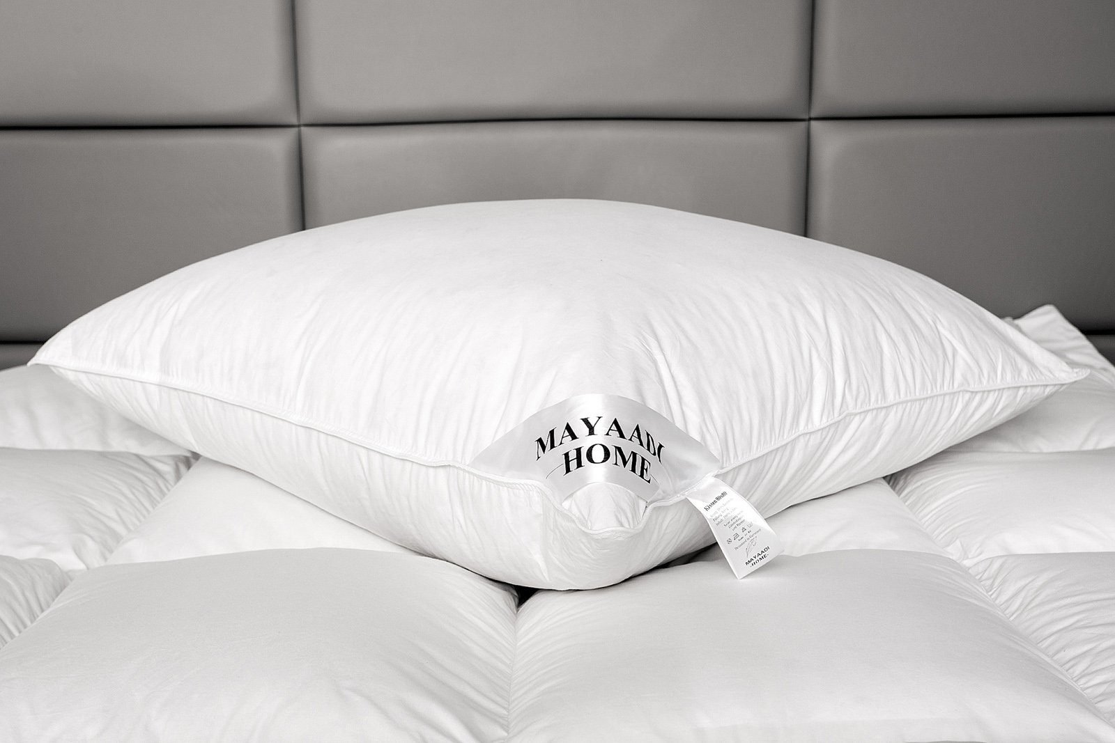 Kopfkissen HS13 Kopfkissen 80x80 cm 2500 Gramm Federkissen Kissen 100% Fede günstig online kaufen