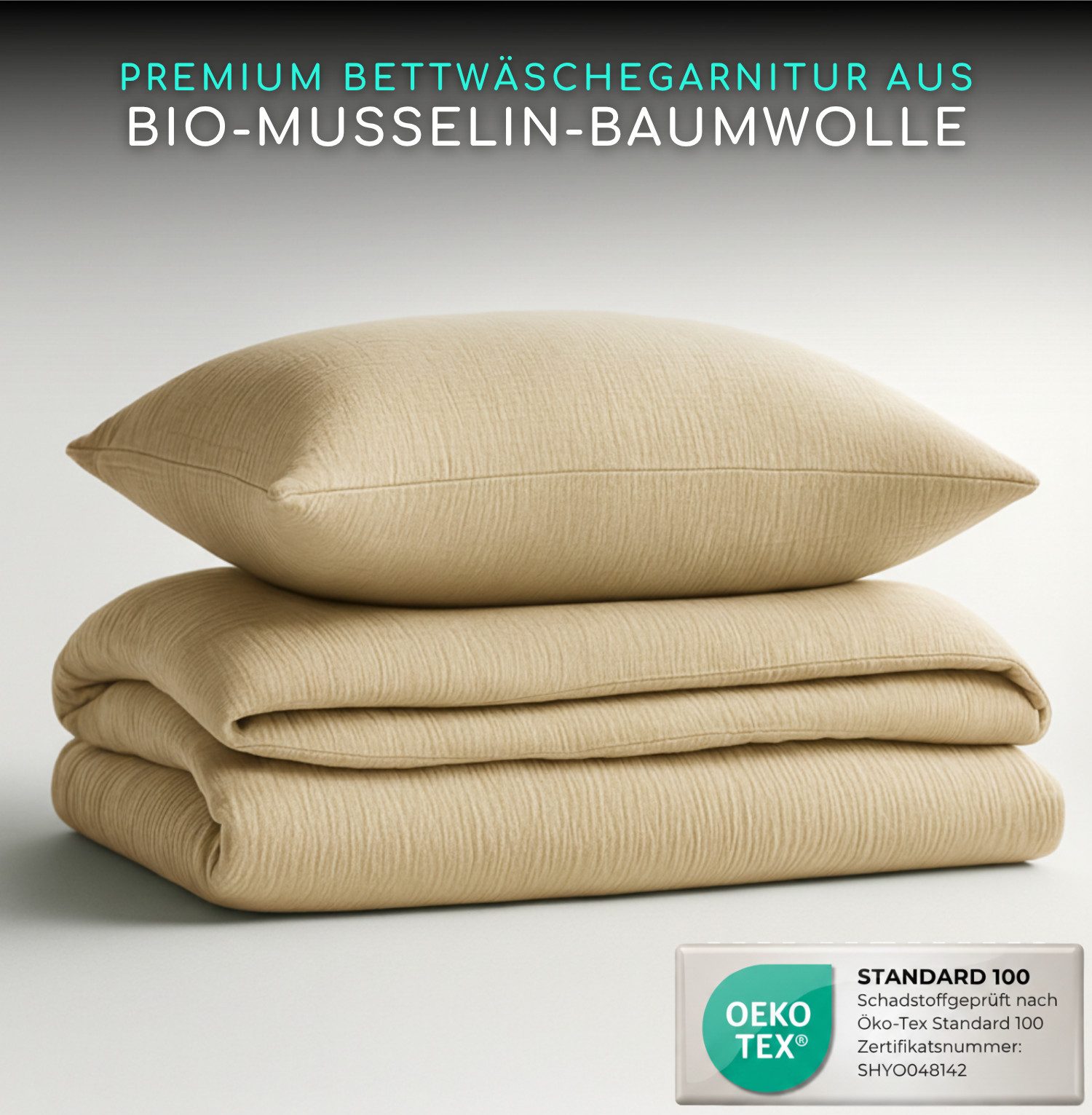Alavya Home® Bettwäsche Musselin GOTS zertifiziert, günstig online kaufen