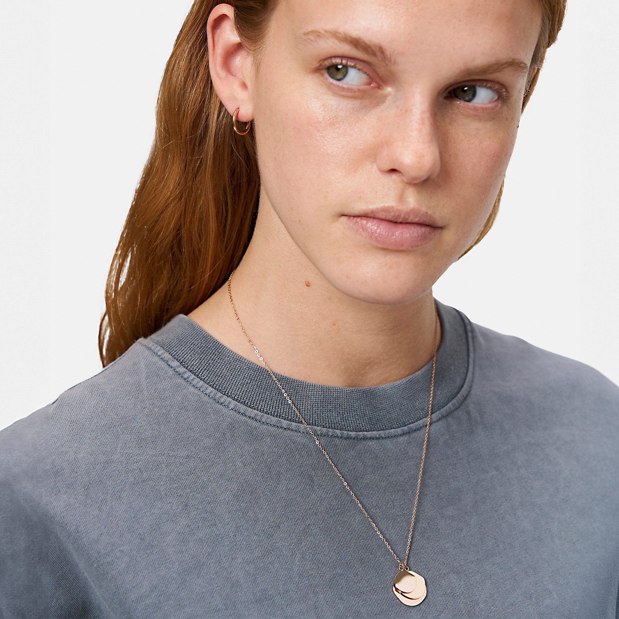 Liebeskind Berlin Kette mit Anhänger Schmuck Geschenk Edelstahl Halskette The Organic Treasure – Bild 4 von 5