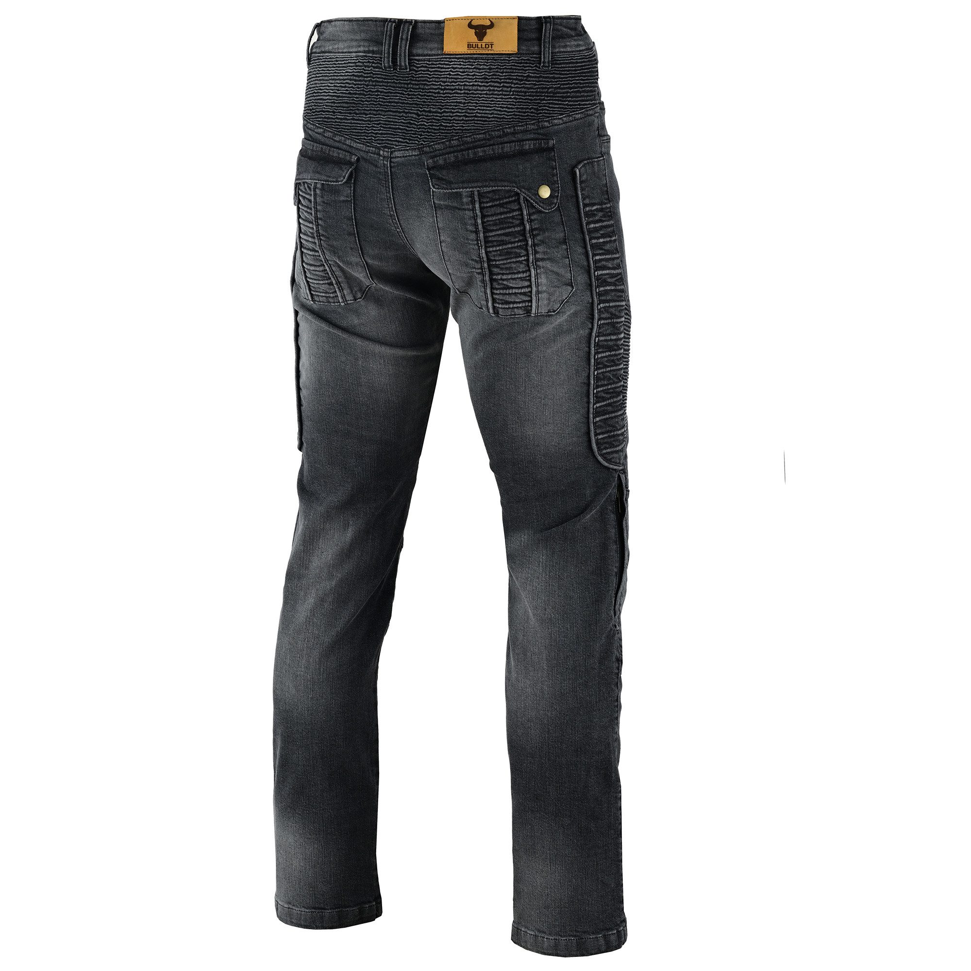 BULLDT Motorradhose JEANS-013 (mit 4 Protektoren) Herren Bikerjeans Motorradjeans Bikerhose Moped Quad Jeanshose