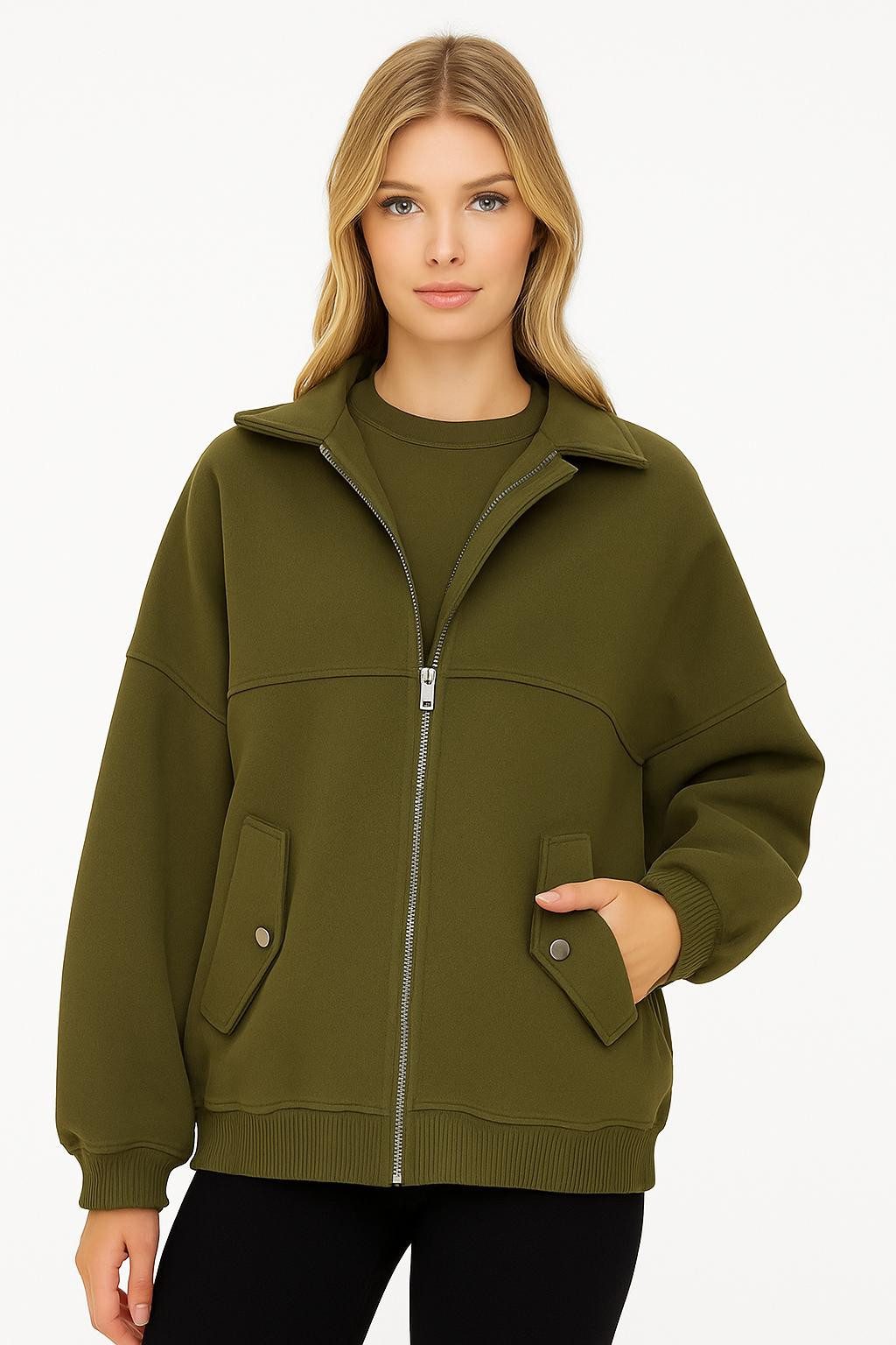 Worldclassca Bomberjacke Worldclassca Bomberjacke Trench Kragen günstig online kaufen
