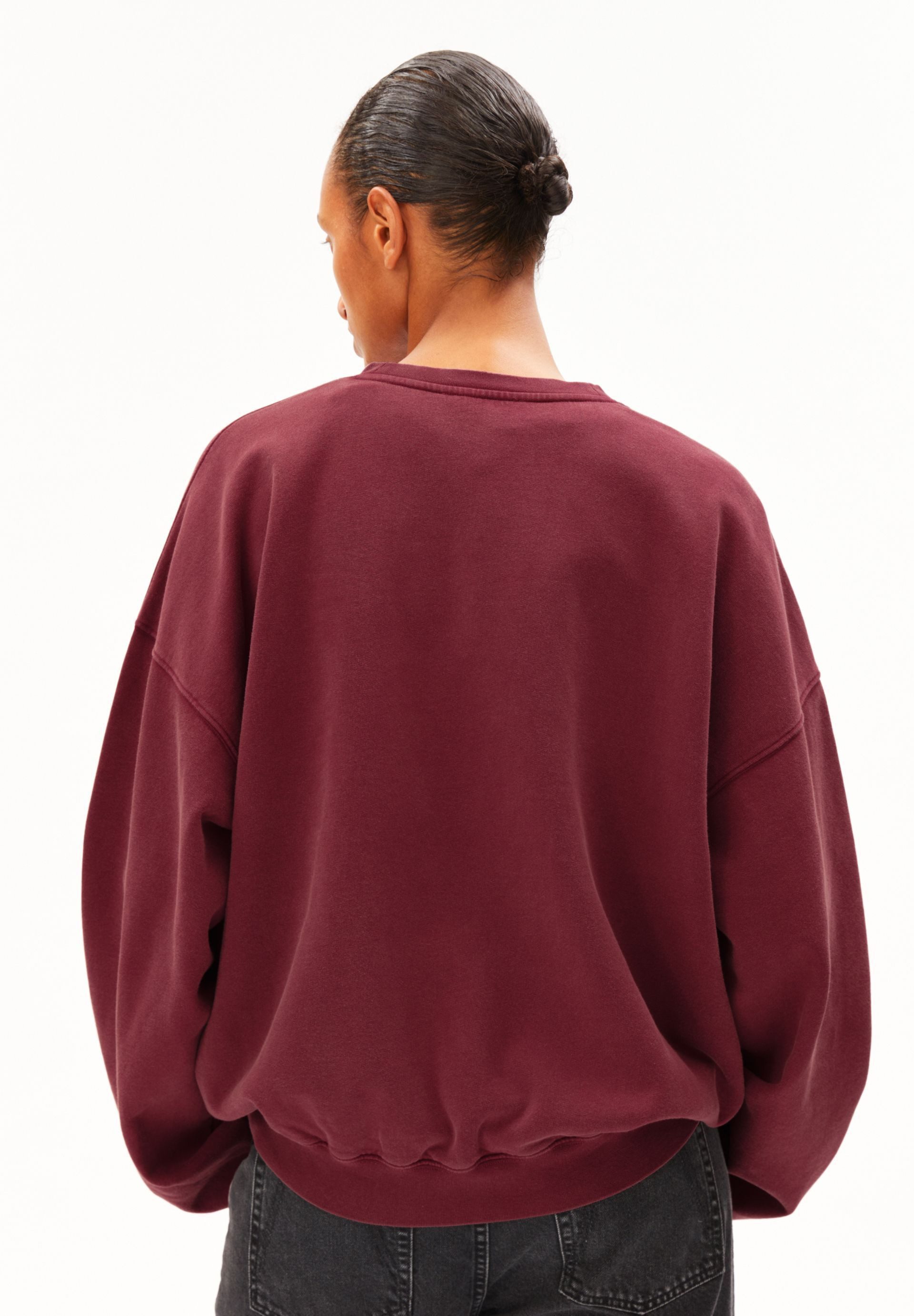 Armedangels Sweatshirt GMT DYE CREWNECK Sweatshirt aus Bio-Baumwolle Oversized Fit – Bild 4 von 5