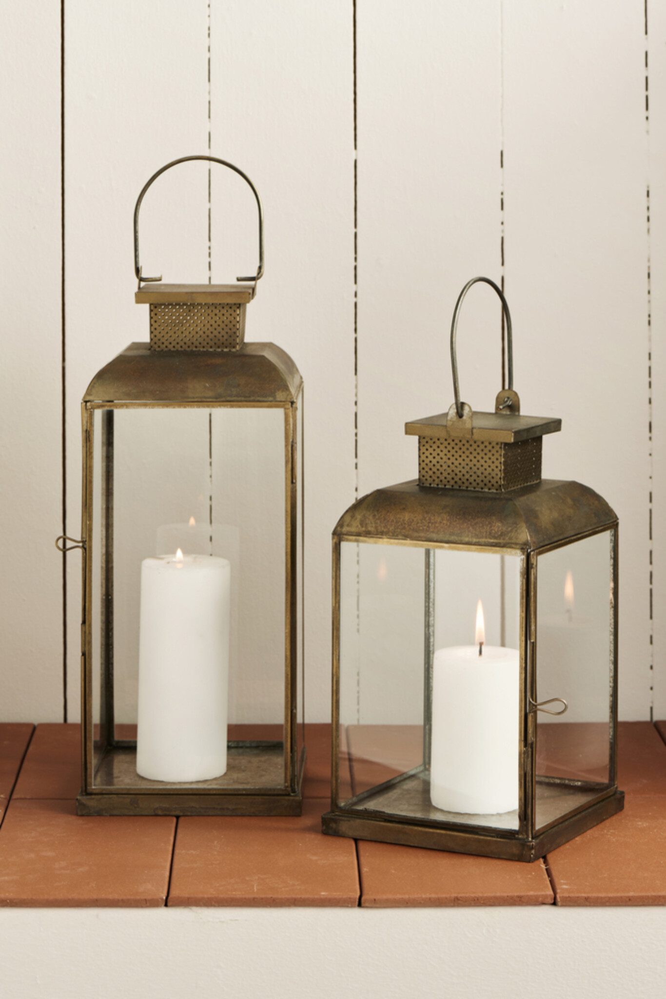 Ib Laursen Laterne David Lochmuster oben günstig online kaufen