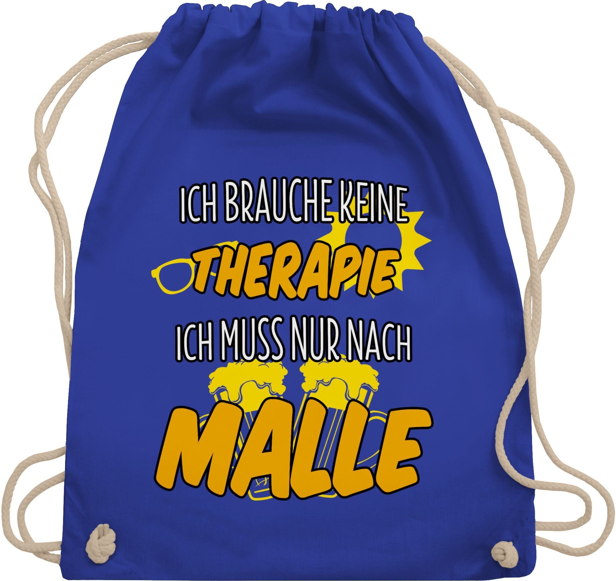 Shirtracer Turnbeutel Ich brauche keine Therapie günstig online kaufen