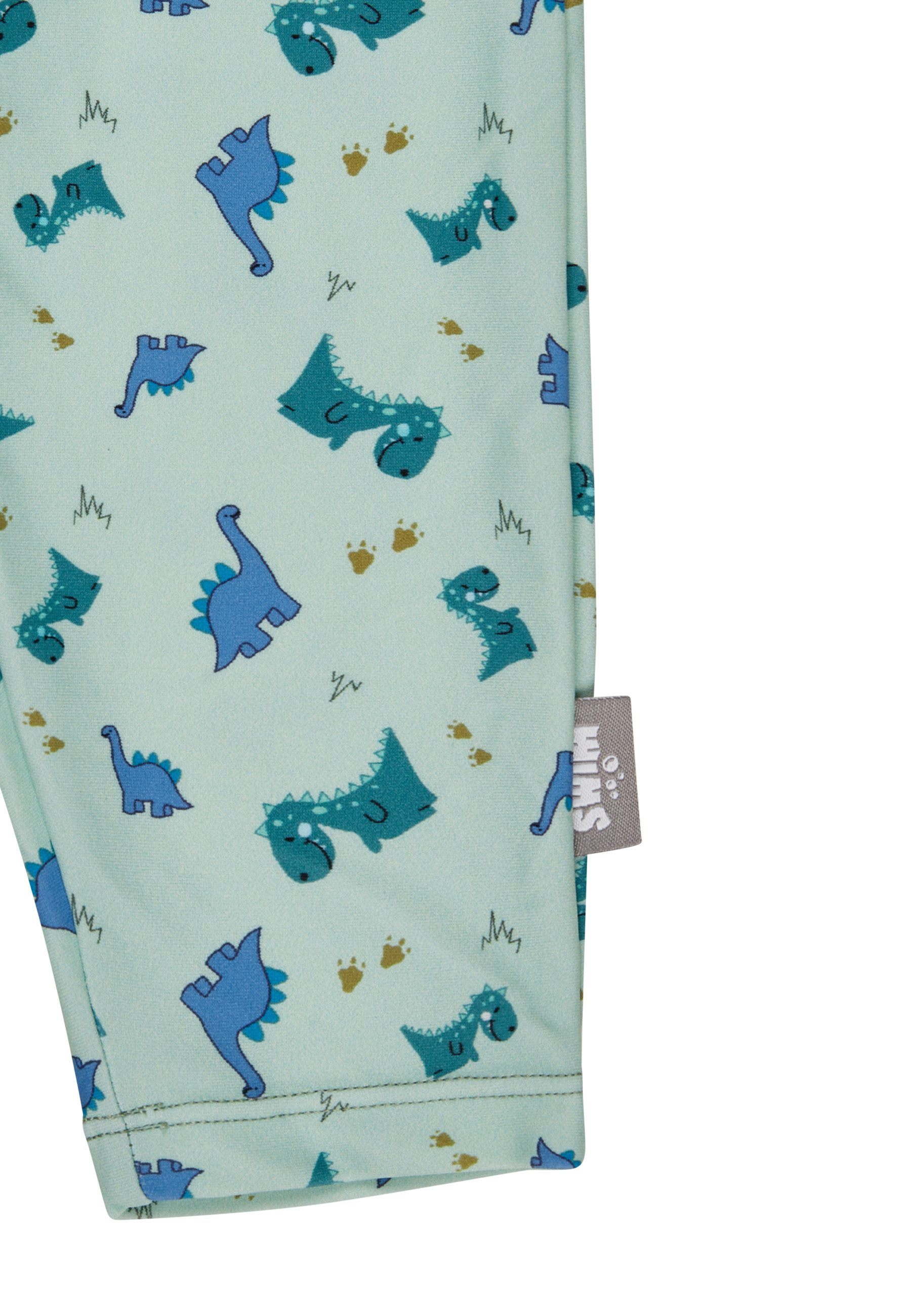 Sterntaler® Badehose UV-Schutz 50+ Bade-Leggings Dino (1-St) Bade-Leggings lang mit Dino-Muster, Windeleinsatz bis 86/92