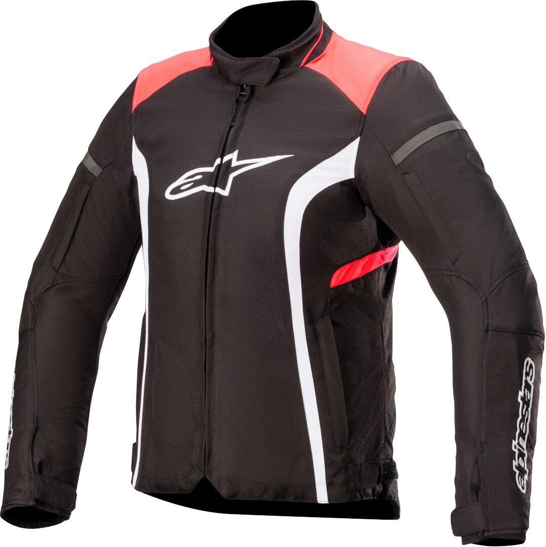 Alpinestars Motorradjacke Damen Black/Red T-Kira Stella Wasserdichte Text V2 Motorrad