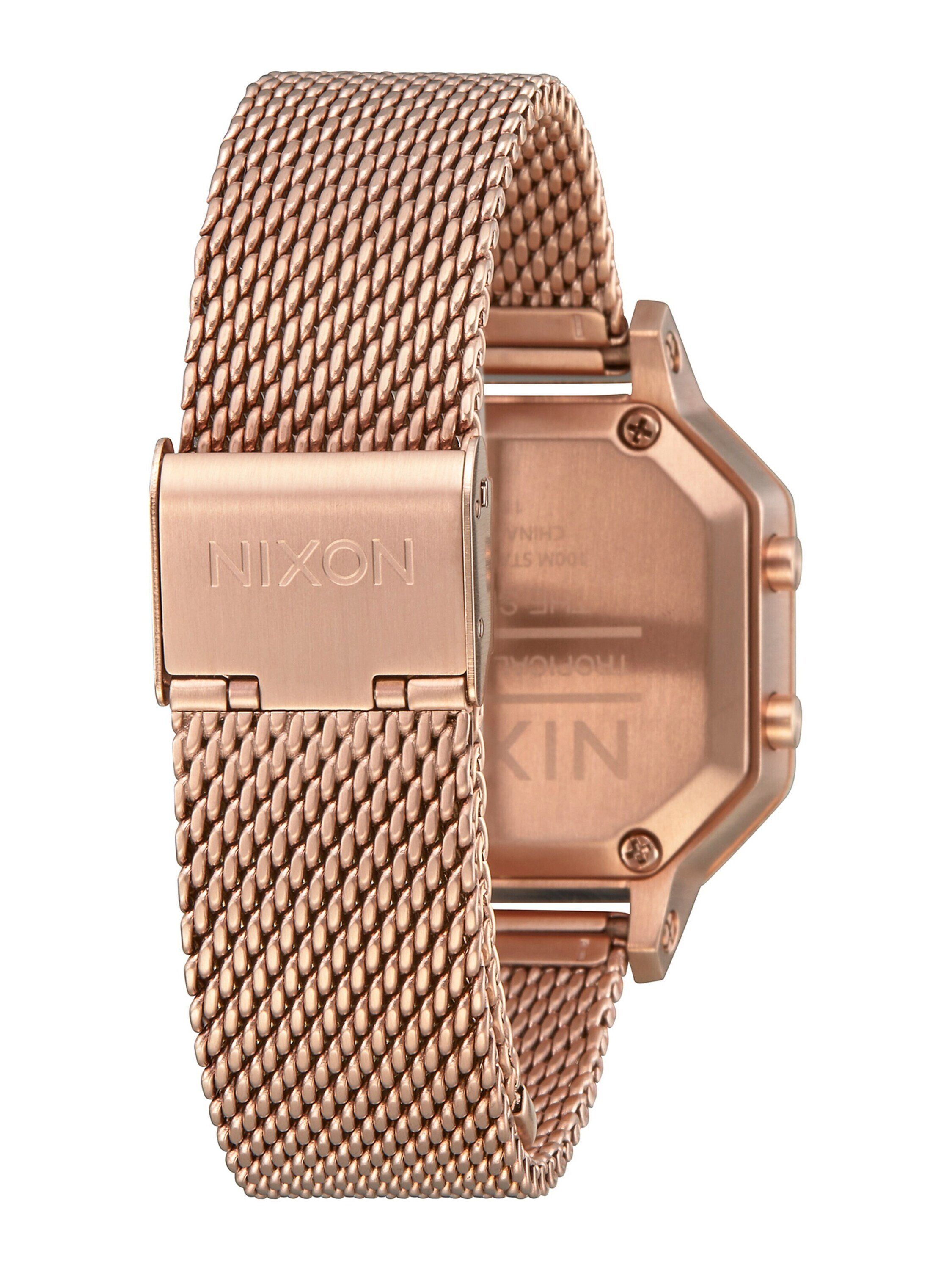 Nixon Digitaluhr Siren Milanese, (1-tlg)