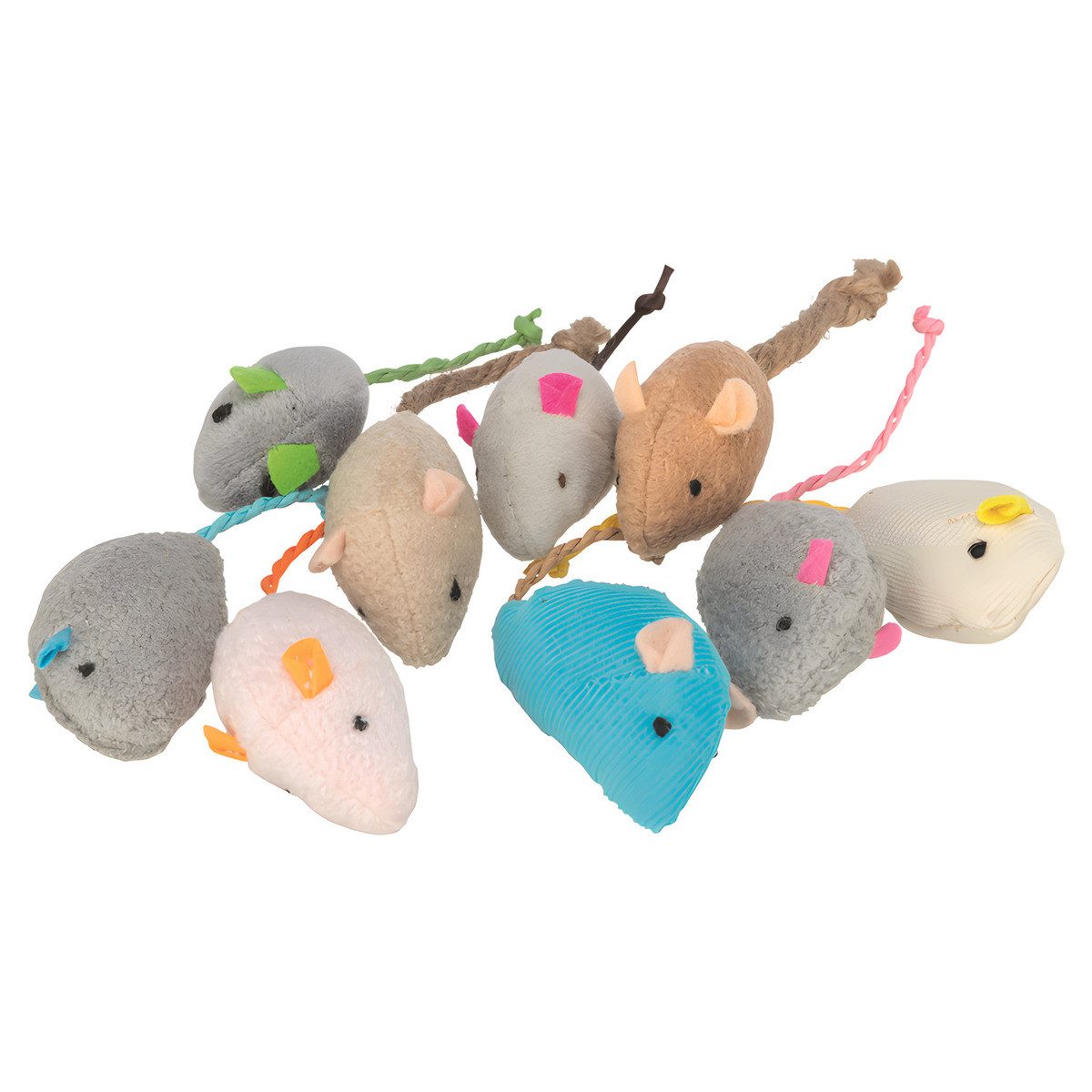 TRIXIE Tierkuscheltier Maus Plüsch Katzenminze