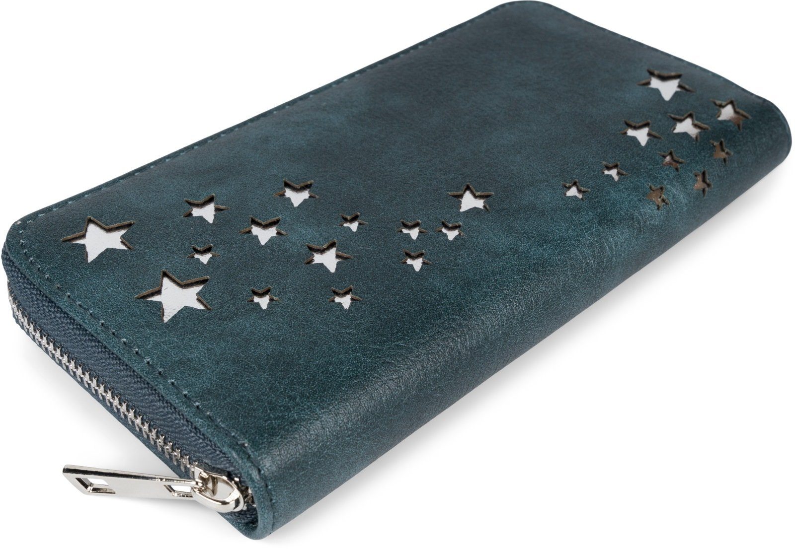 styleBREAKER Geldbörse Geldbörse mit Stern Cut Out (1-tlg) günstig online kaufen