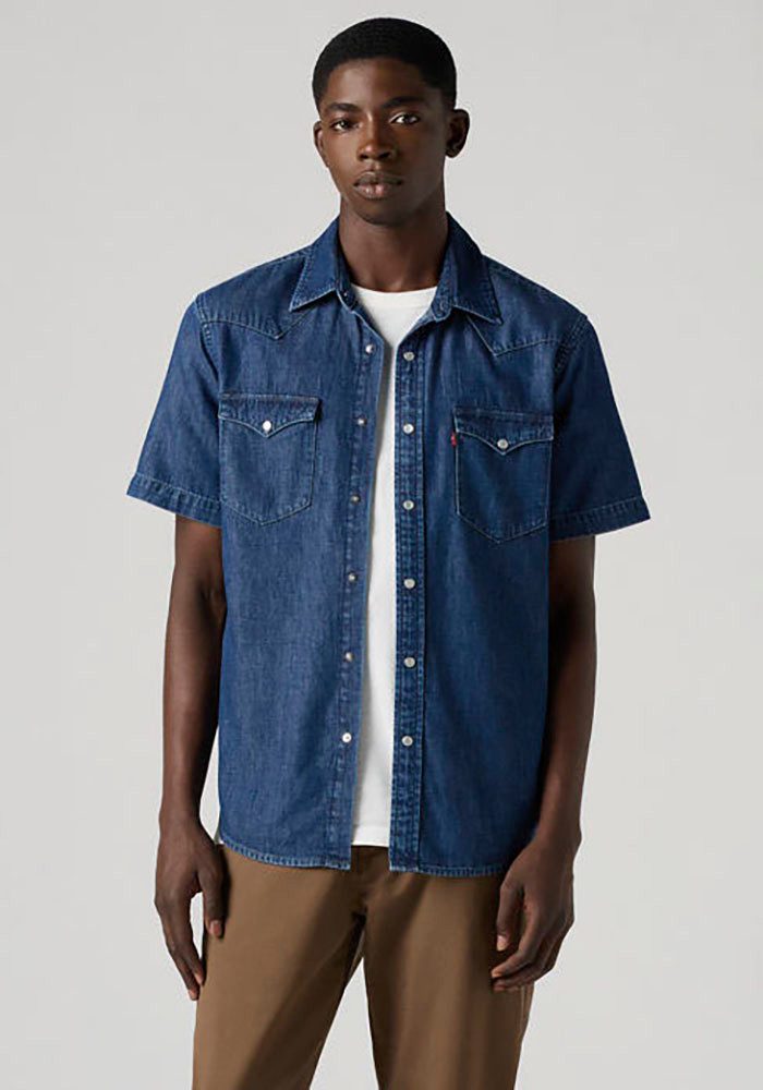 Levi's® Jeanshemd SS CLASSIC WESTERN mit Brusttaschen