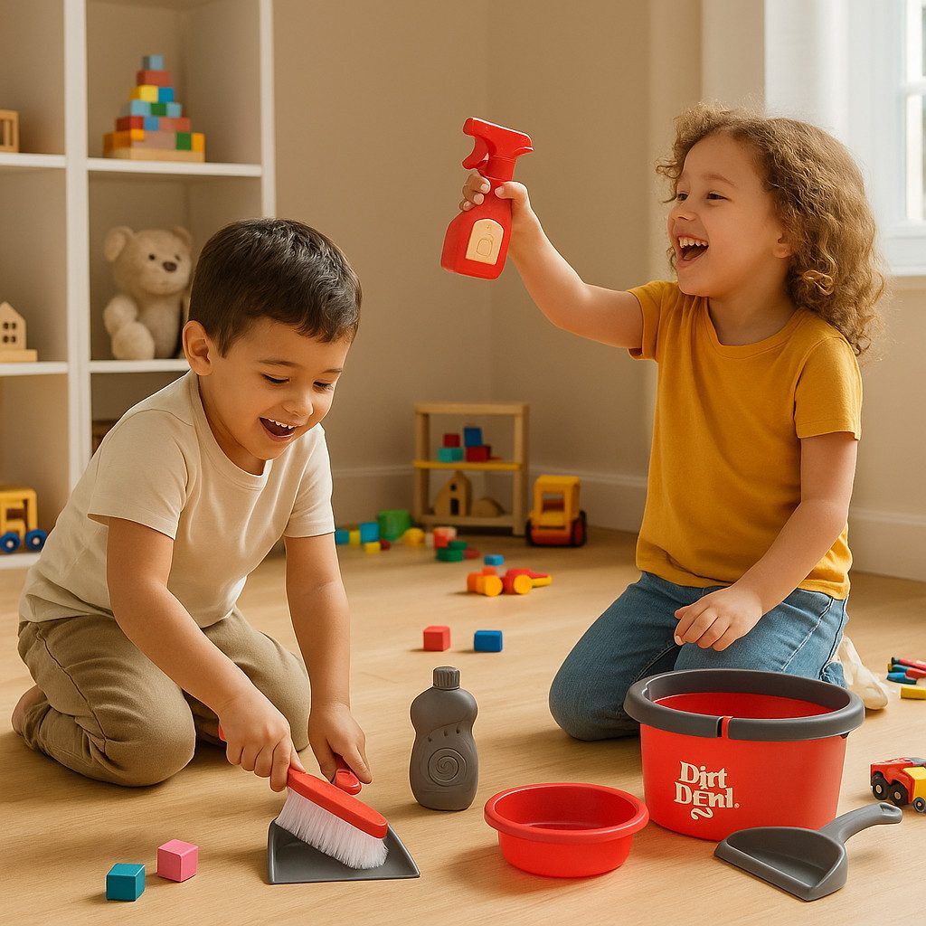 DIRT DEVIL Kinder-Staubsauger Dirt Devil Kinder Putzset 7-teilig