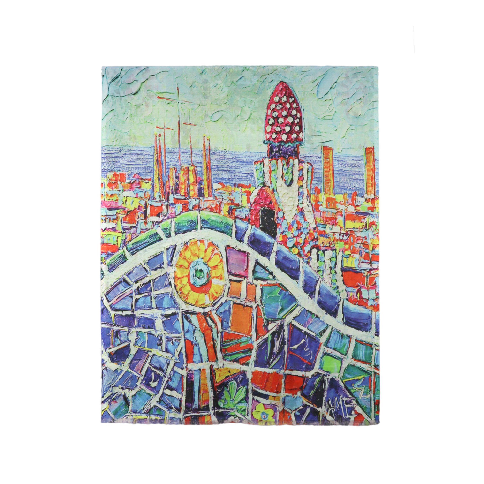 ZEBRO Modeschal Bilder Schal