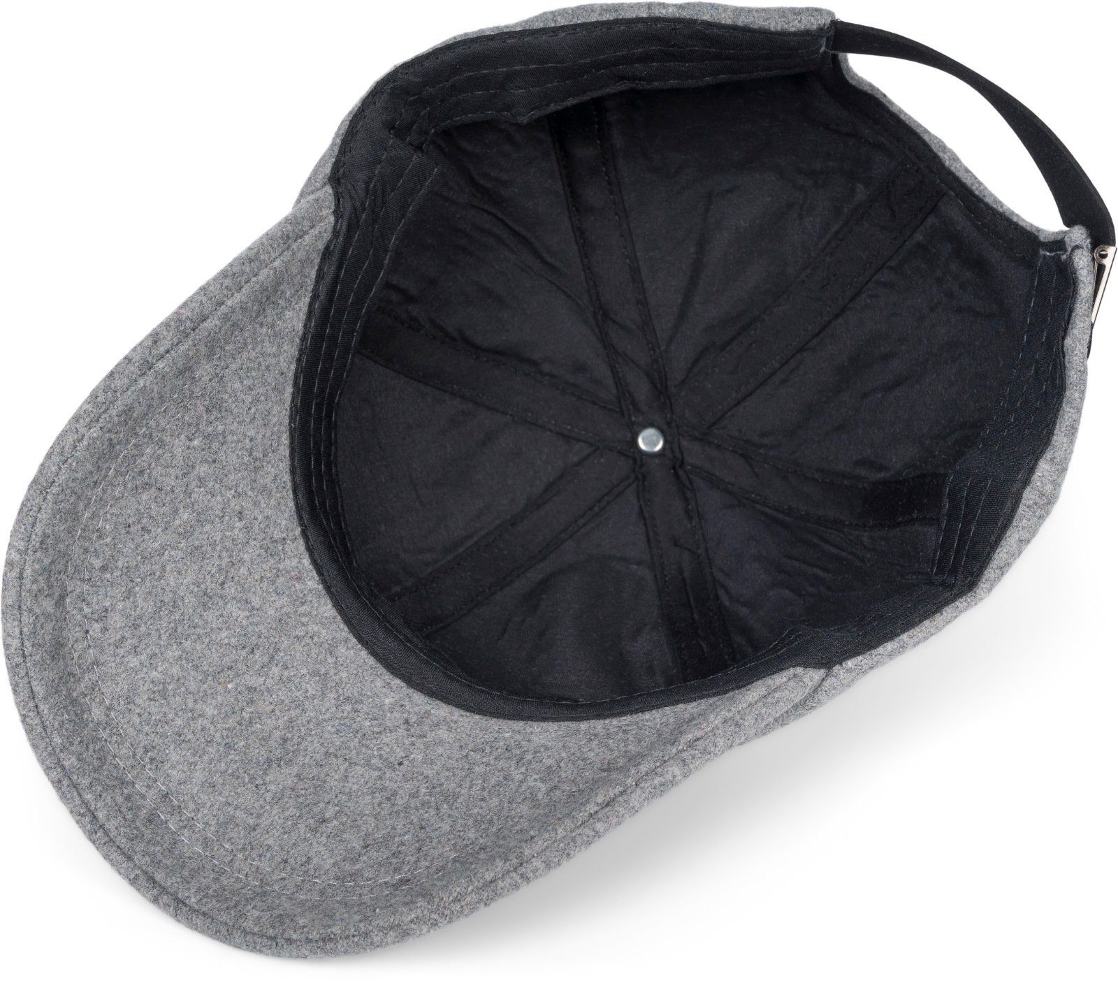 mit Wolle Cap Grau Cap (1-St) Baseball Baseball styleBREAKER