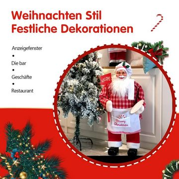 MAGICSHE Weihnachtsmann Weihnachten Chef Figurinen Puppe Dekorationen, Weihnachtsdekoration