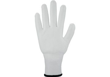 ASATEX Arbeitshandschuh-Set Schnittschutzhandschuhe Größe 6 weiß EN 388 PSA-Kategorie II