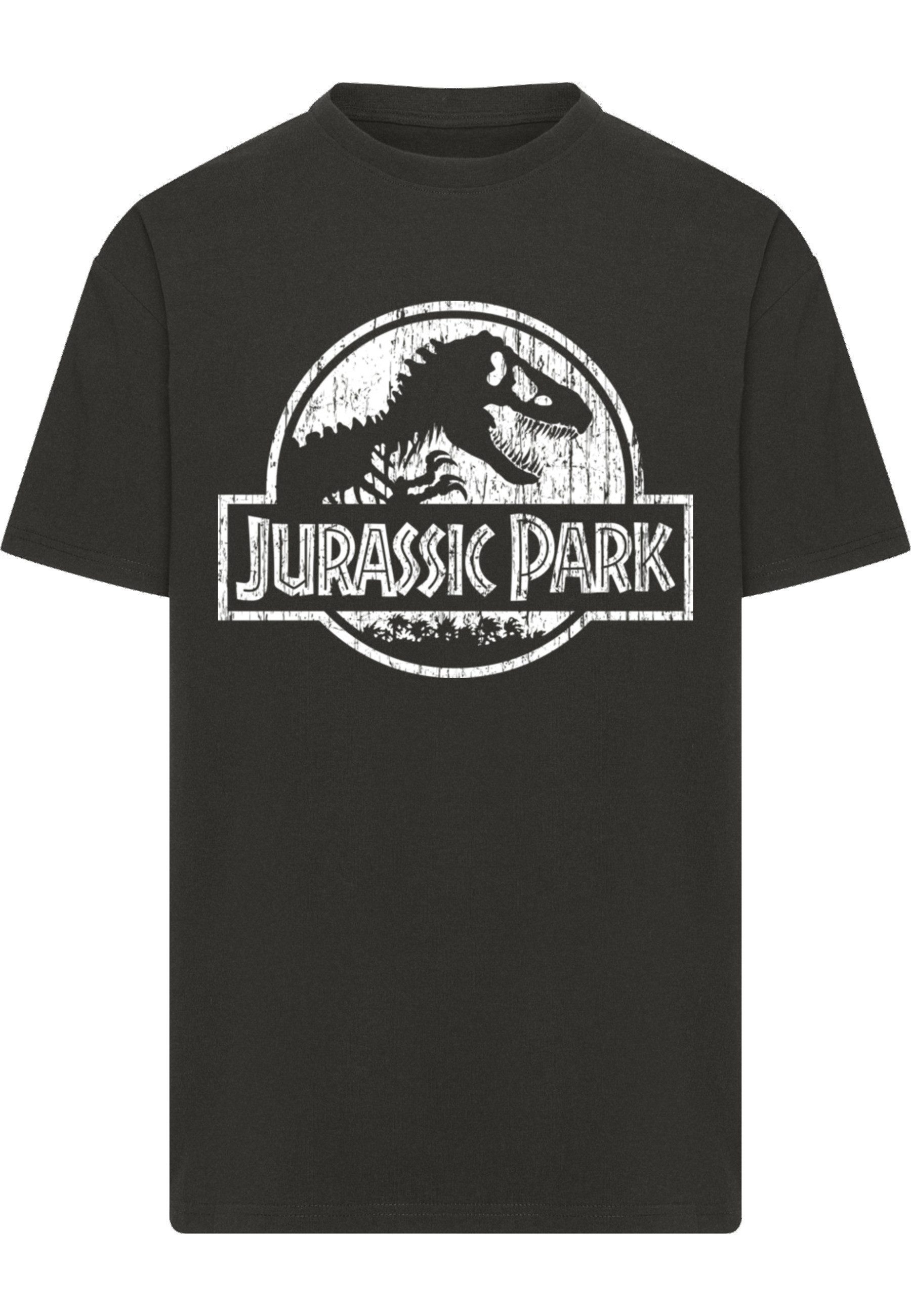 Merchcode T-Shirt Merchcode Jurassic Park Distressed Logo Oversize Tee (1-t günstig online kaufen