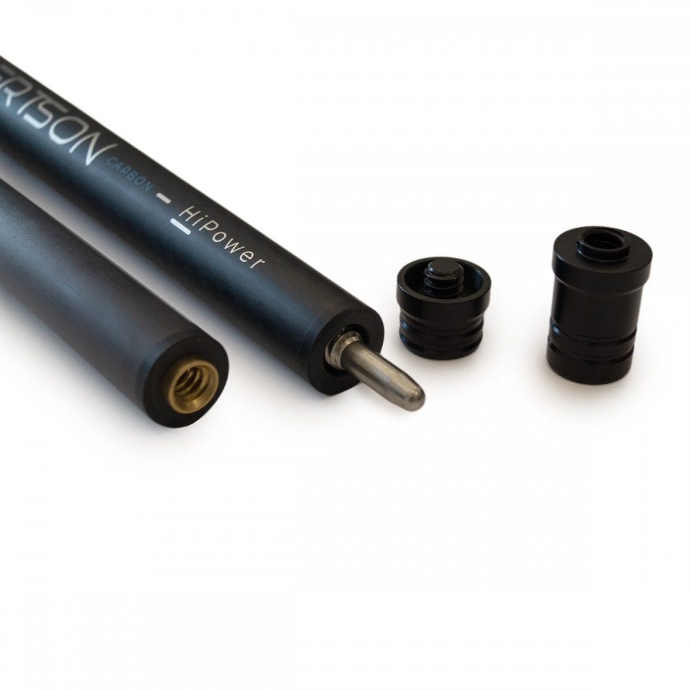 Robertson Billardqueue Robertson HiPower Carbon Queue 2 tlg. 13 mm Billardqueue., Hochwertiger Carbon Queue