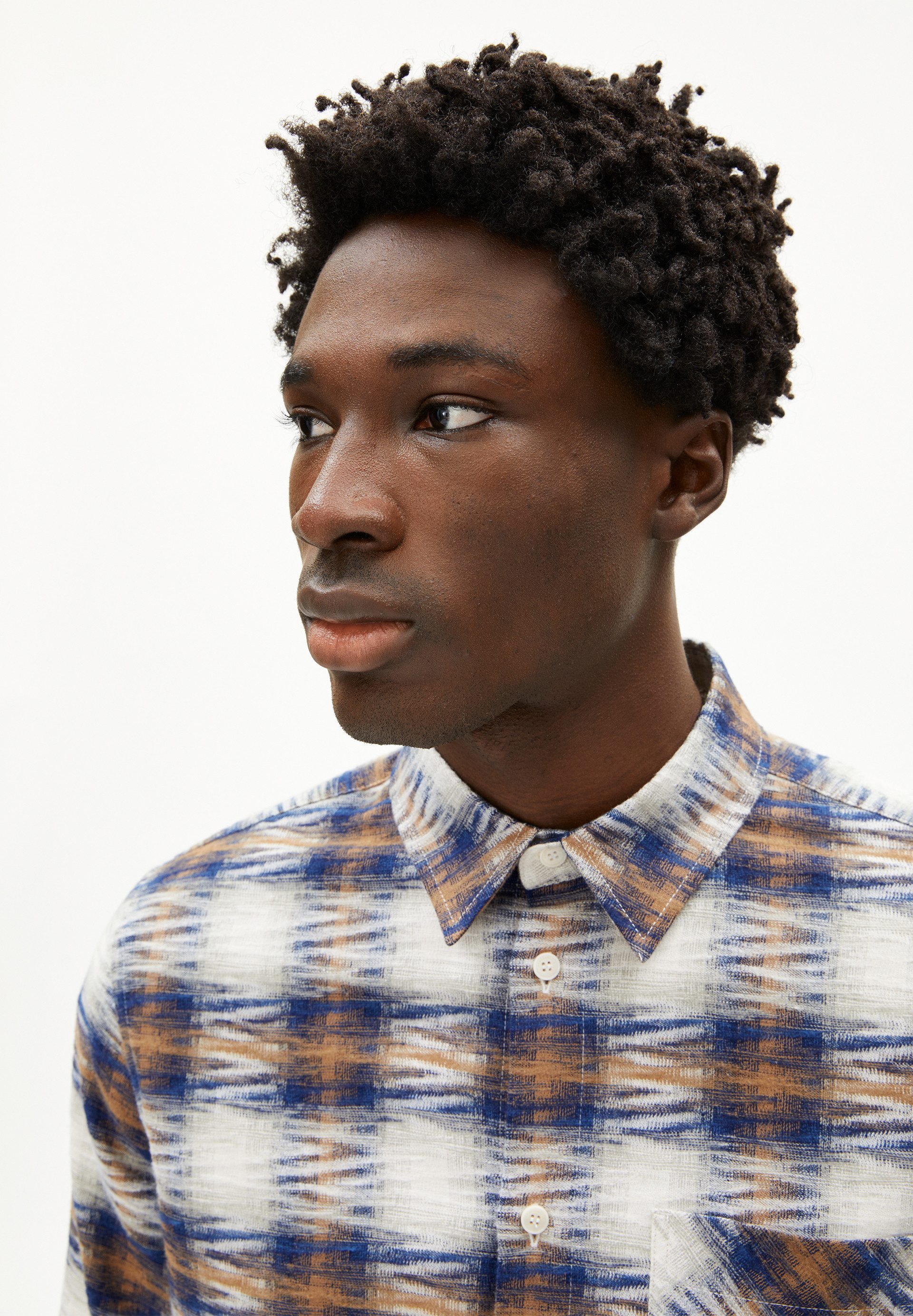 Armedangels Langarmhemd FAALIN Longsleeve aus Bio-Baumwoll Mix (1-tlg., Relaxed Fit) Relaxed Fit