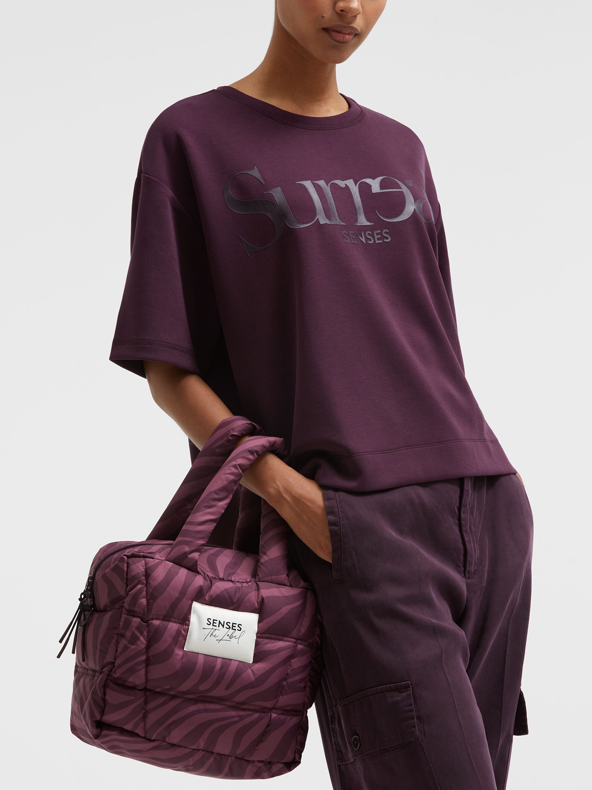 SENSES.THE LABEL Henkeltasche, mit vielen Innenfächern