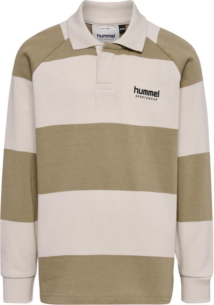 hummel Poloshirt Loose Striped Polo Longsleeve