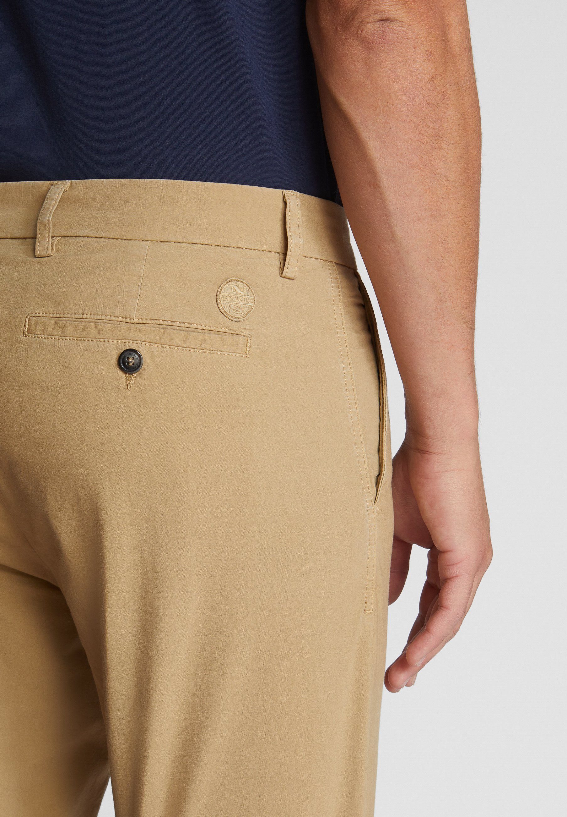 Chinohose Slim-Fit-Chinos North Sails HONEY