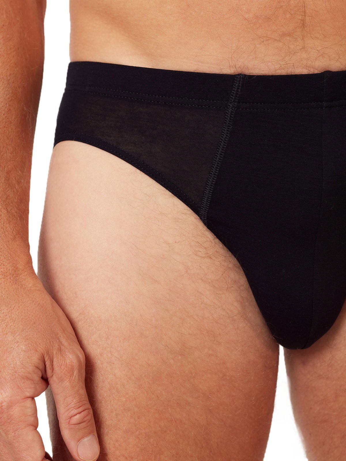 HUBER Slip Herren Brasil Slip hautnah Cool Lyocell Selection (Stück, 1-St) biologisch abbaubar