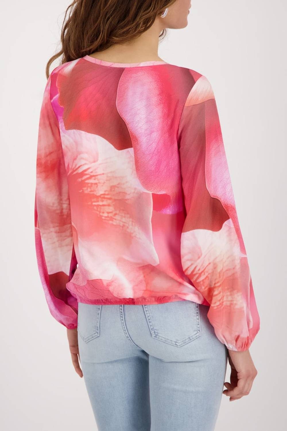 Monari Klassische Bluse 410429 luftig