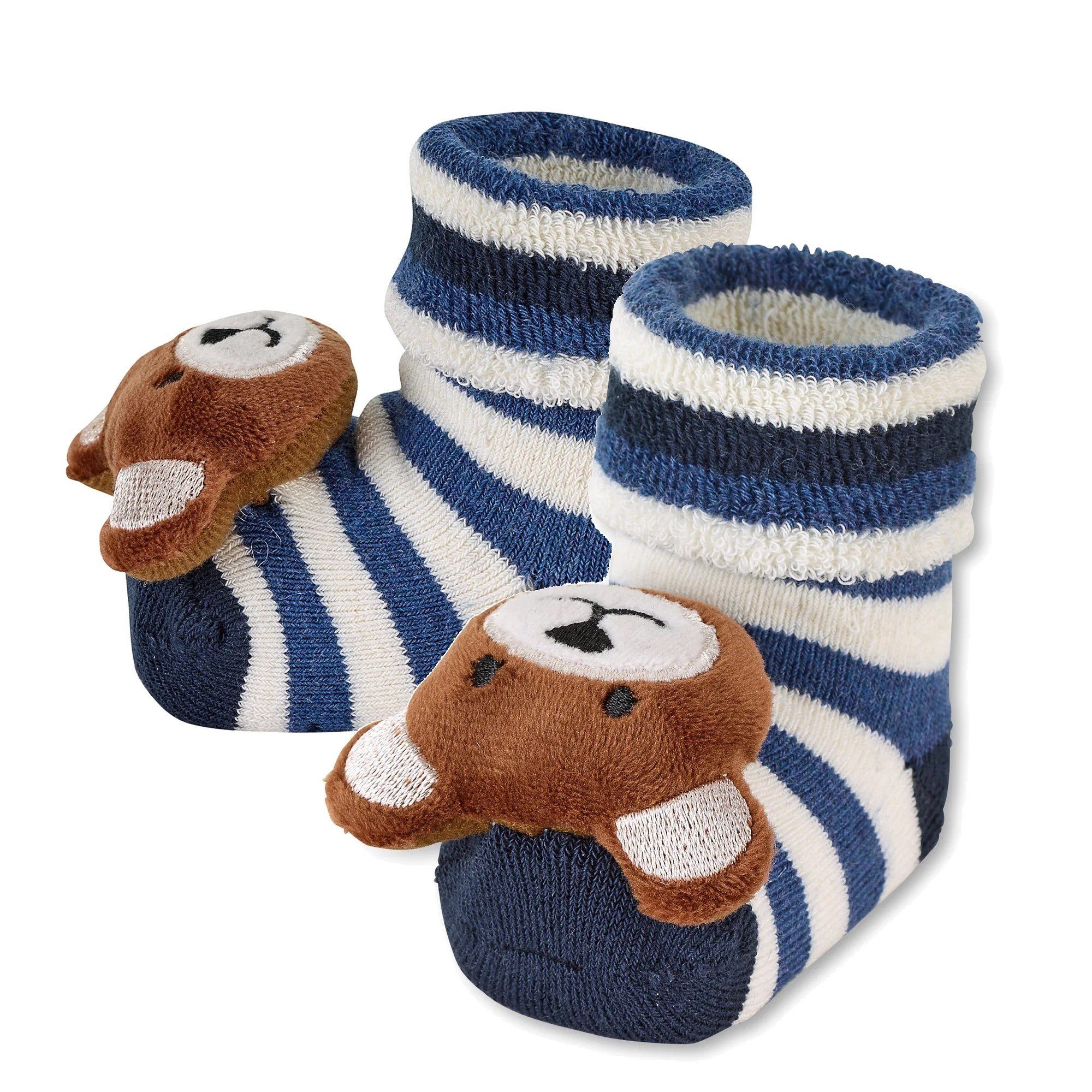 Sterntaler® Lustige Rasselsöckchen 4-6 Monate Krabbelschuh
