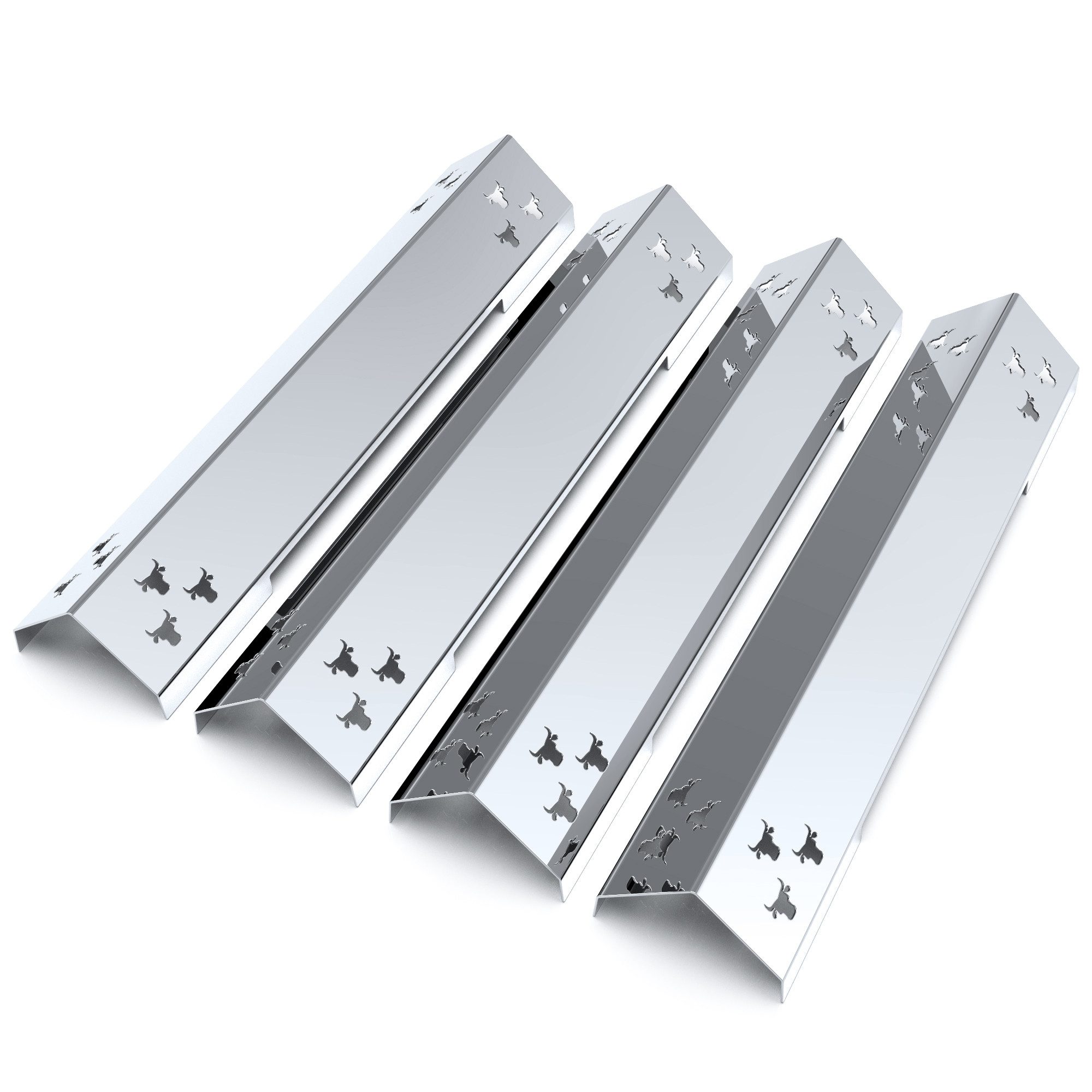 tuning-art Grillerweiterung GA12 Brennerabdeckung Edelstahl für alle Rösle Videro G4 & Sansibar