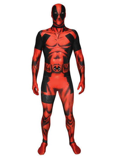 Morphsuits Kostüm Deadpool, Original Deadpool Ganzkörperanzug
