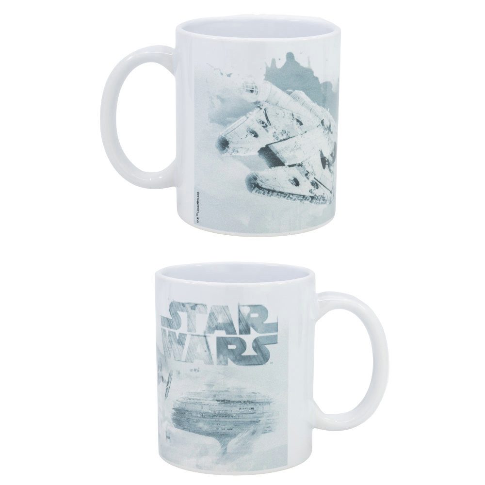 Tasse Star Wars Millennium Falcon Teetasse Kaffeetasse Geschenkidee 325 ml