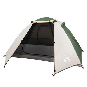 vidaXL Vorzelt Campingzelt 2 Personen Grün 224x248x118 cm 185T Taft