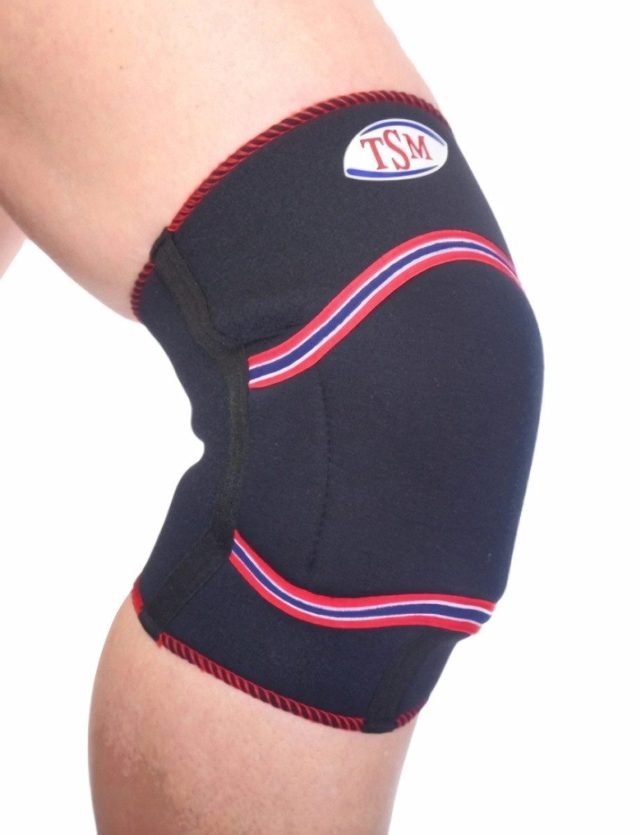 TSM Kniebandage 2553-1 TSM Kniepolster aktiv schwarz (einzelne Bandage)