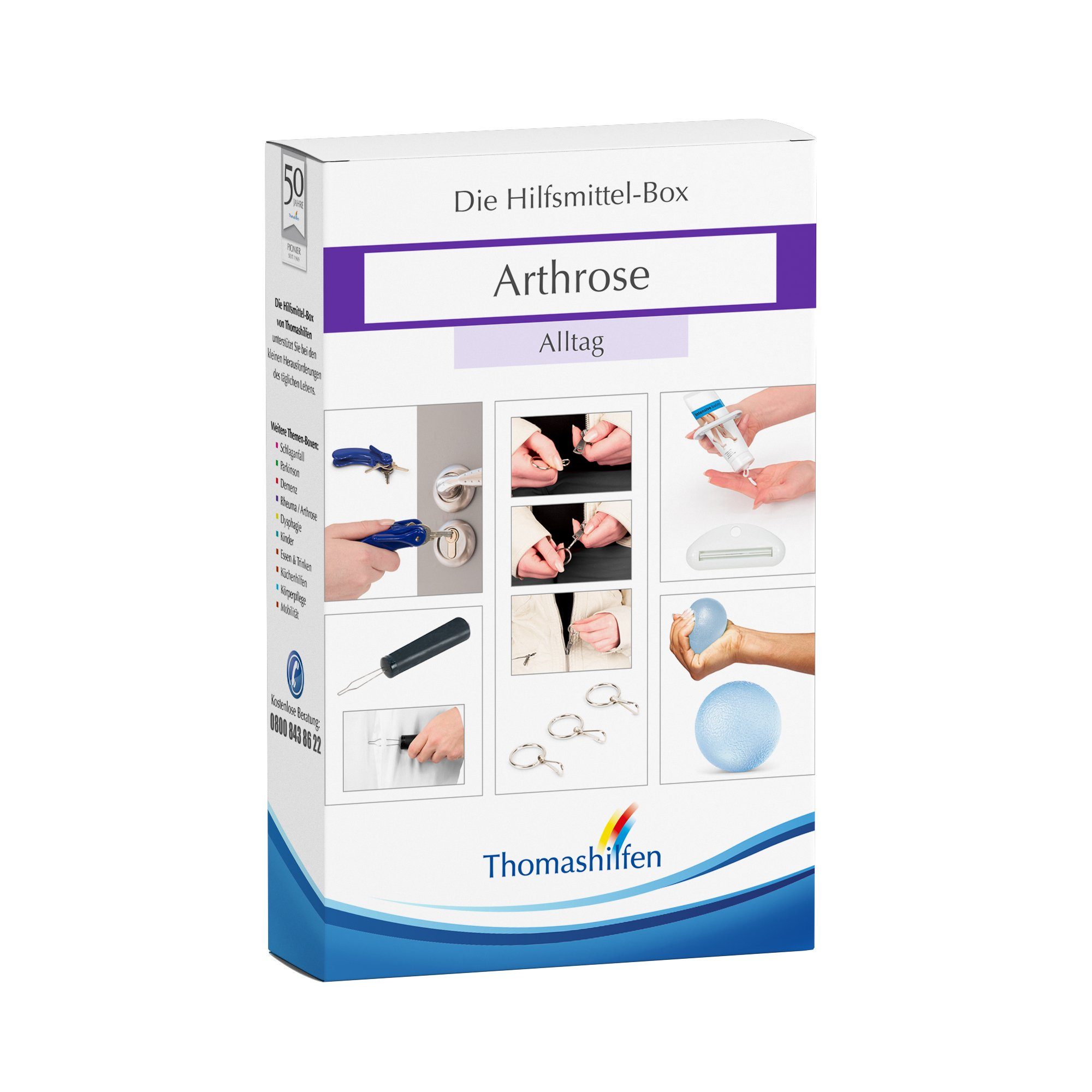 Thomashilfen Greifzange Thomashilfen Hilfsmittelbox Arthrose - Alltag